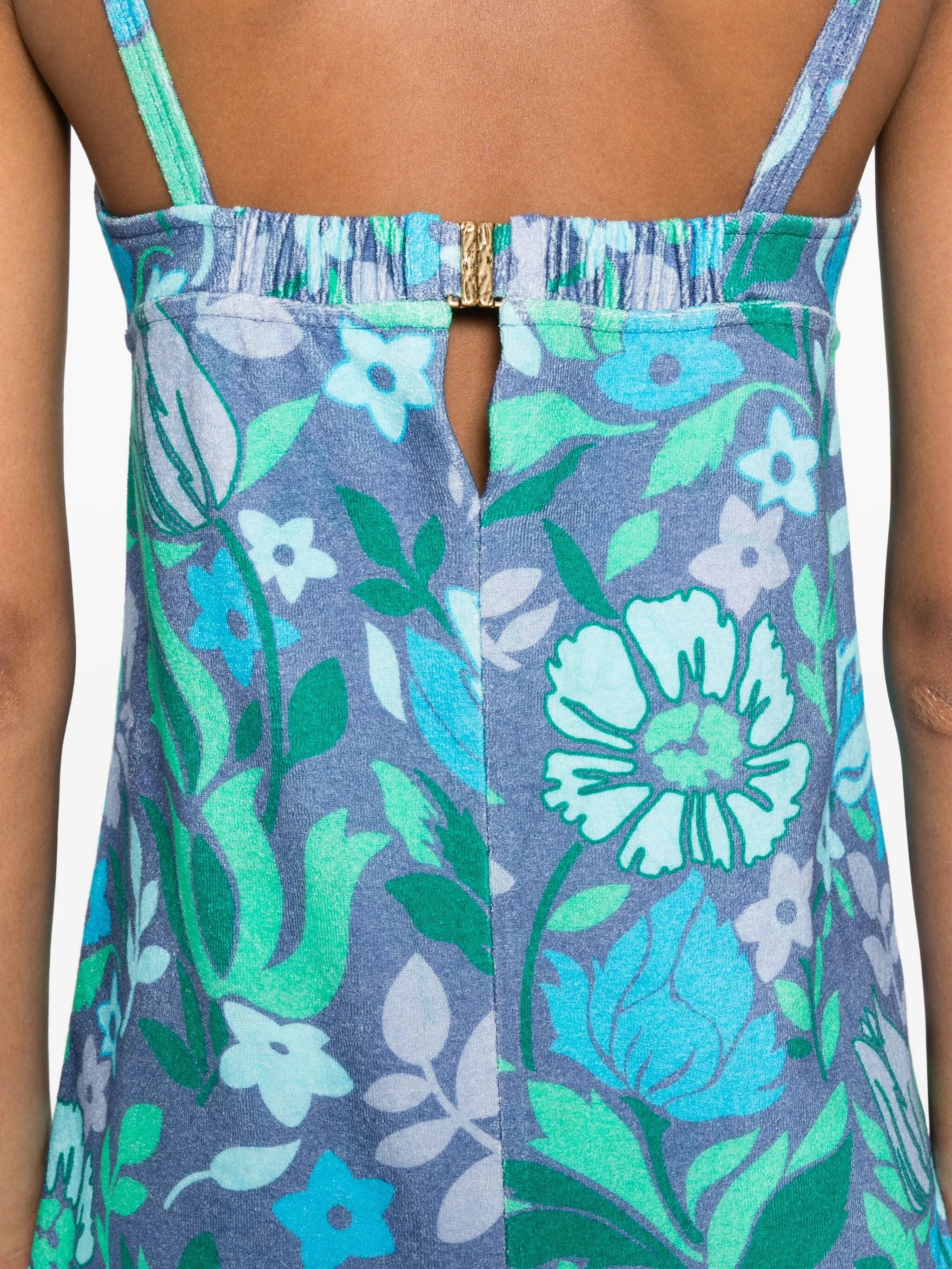 cotton jersey mini dress