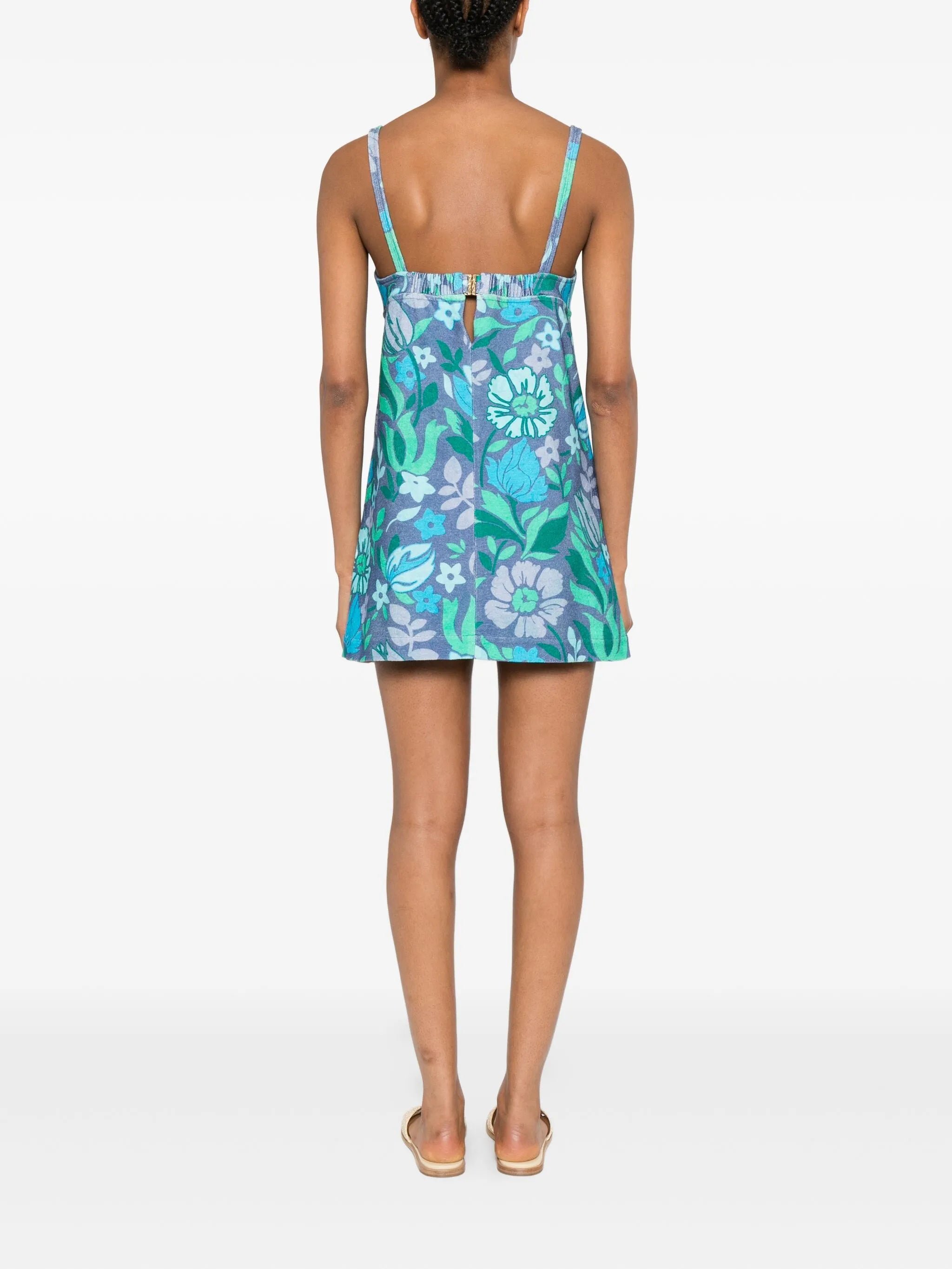 cotton jersey mini dress