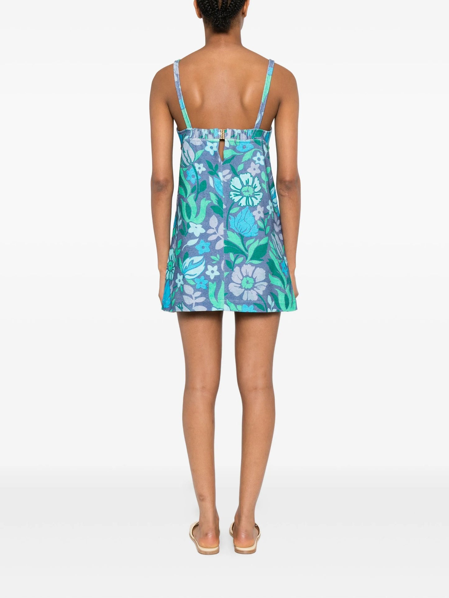 cotton jersey mini dress