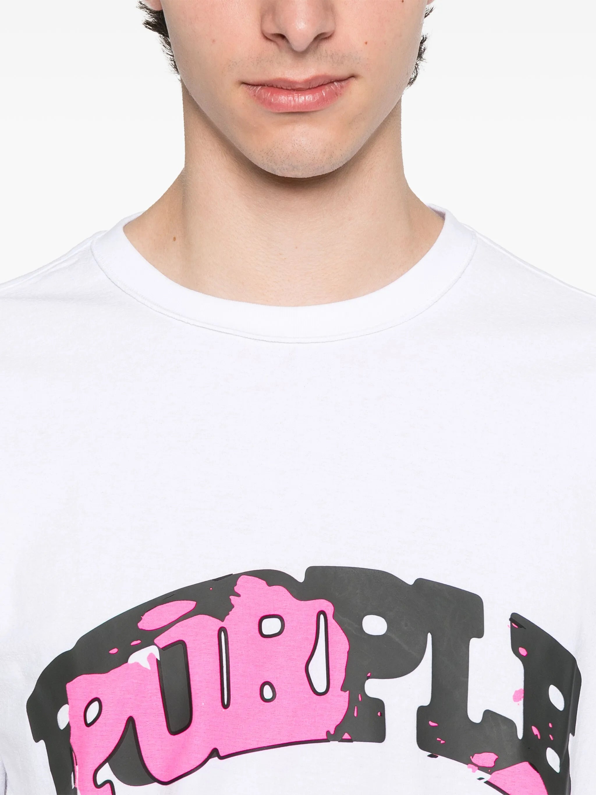 logo-print T-shirt