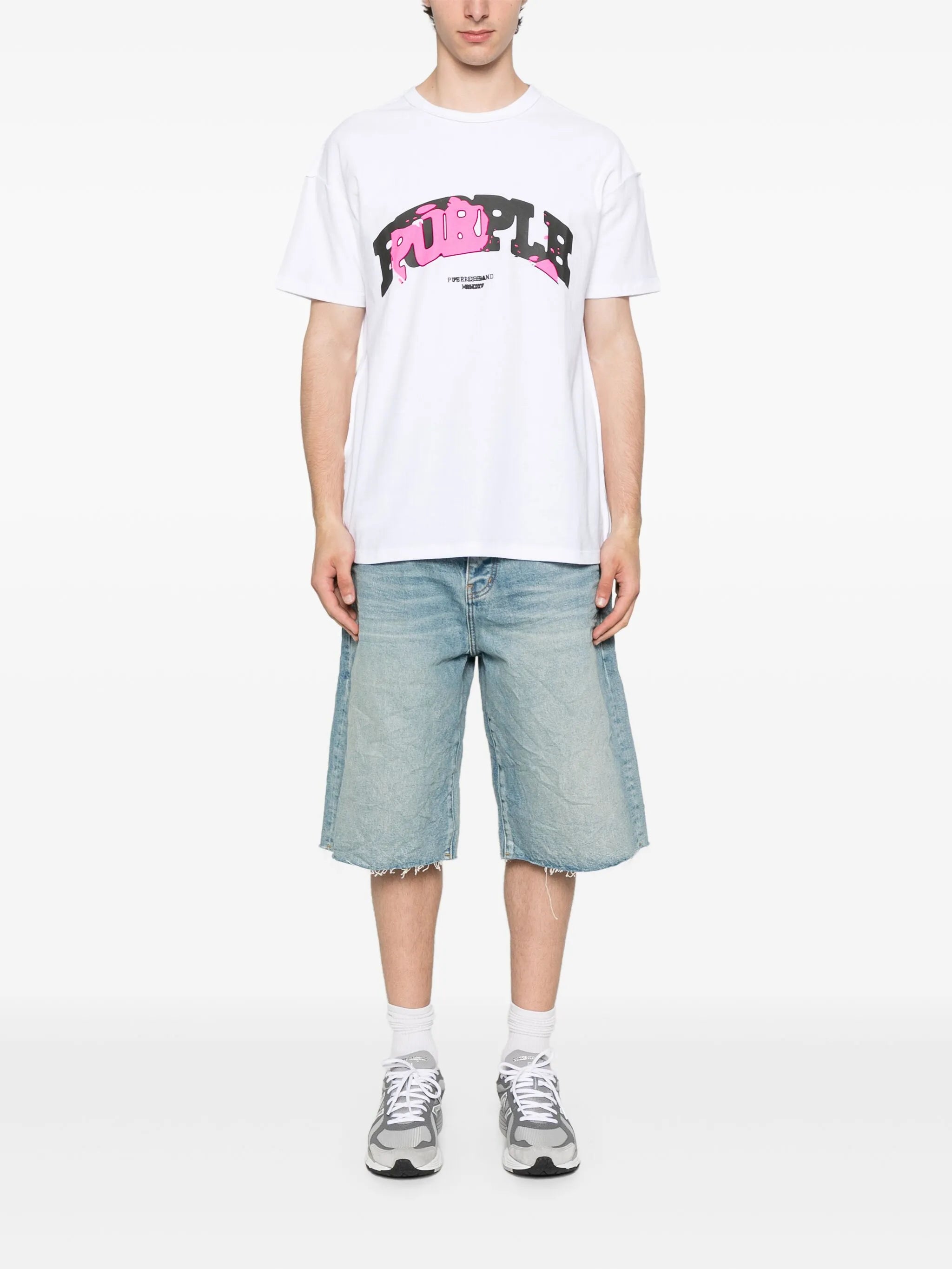 logo-print T-shirt