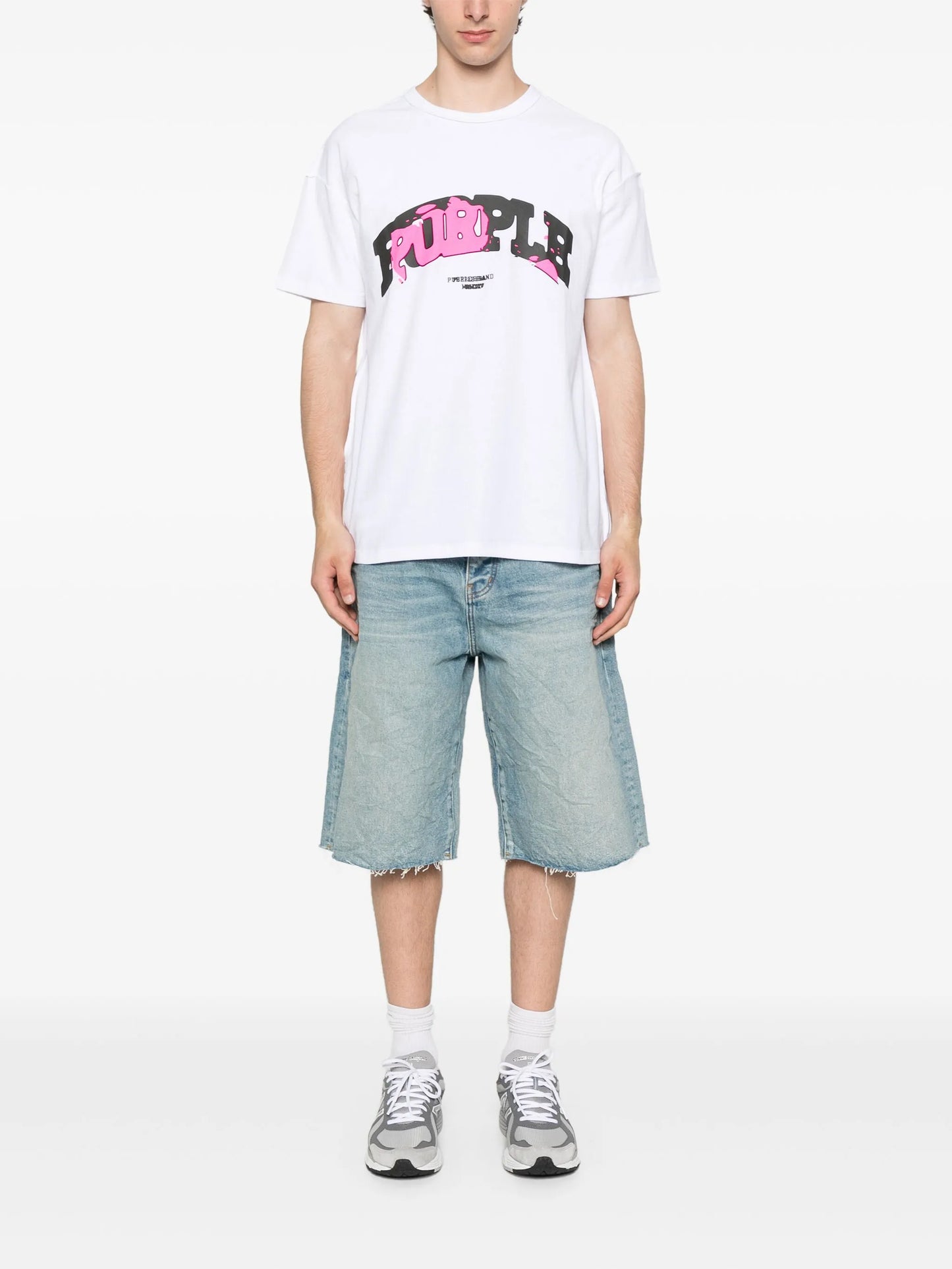 logo-print T-shirt