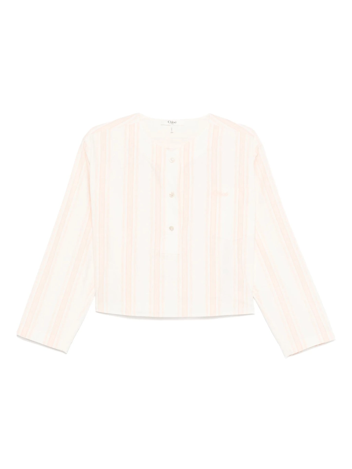 long-sleeve crop top