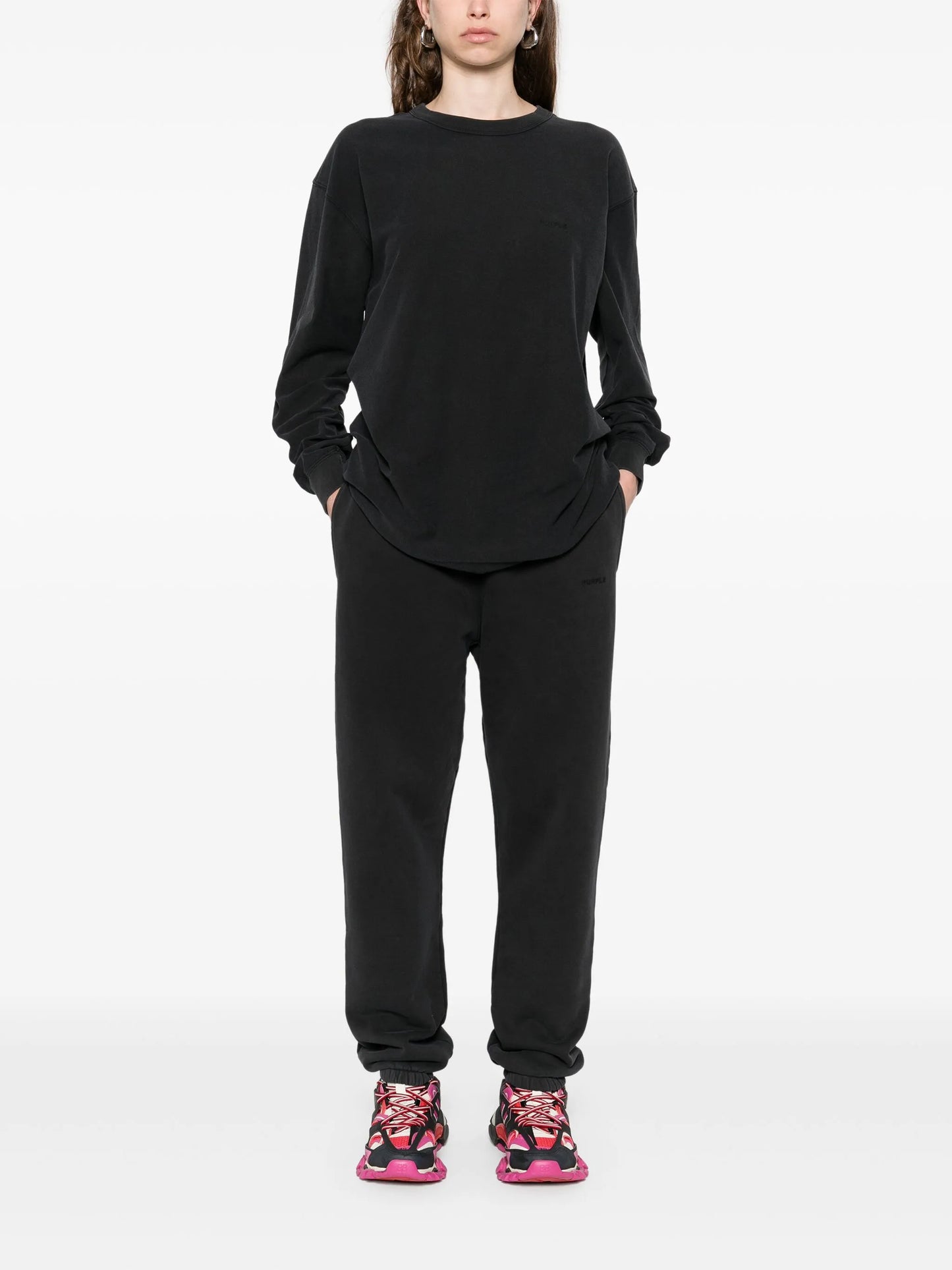 cotton track pants