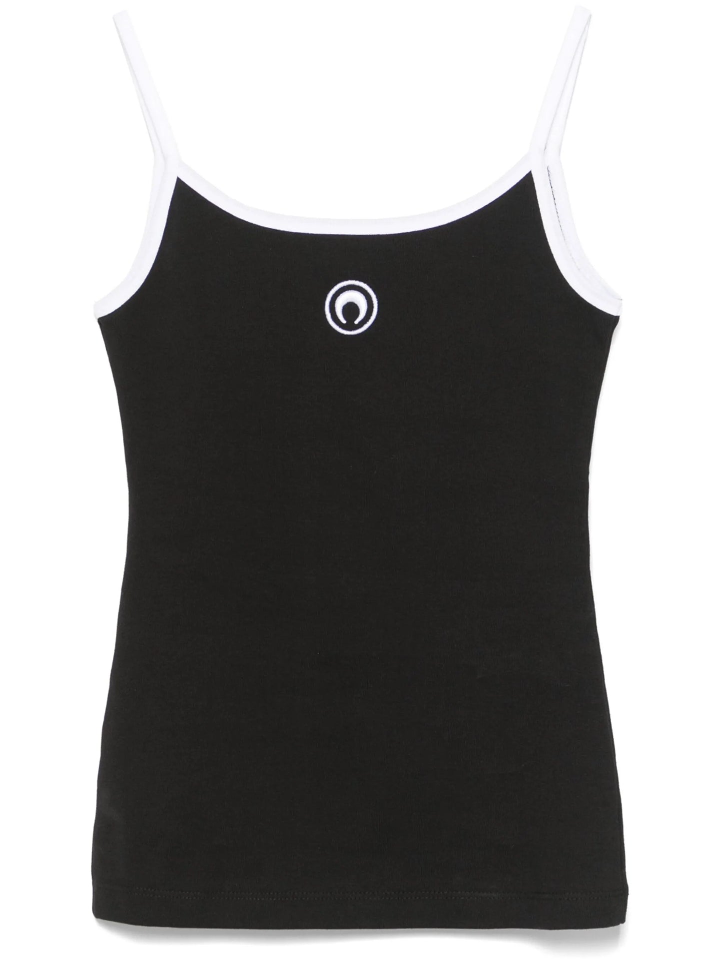 Moon embroidered tank top