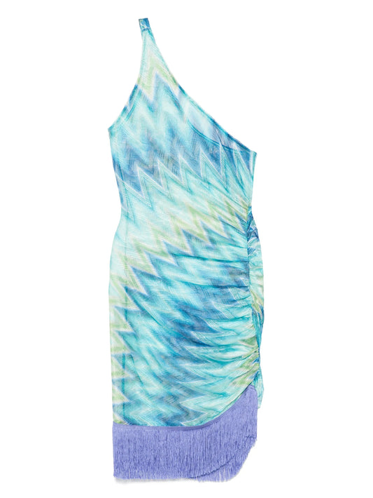 one-shoulder dress