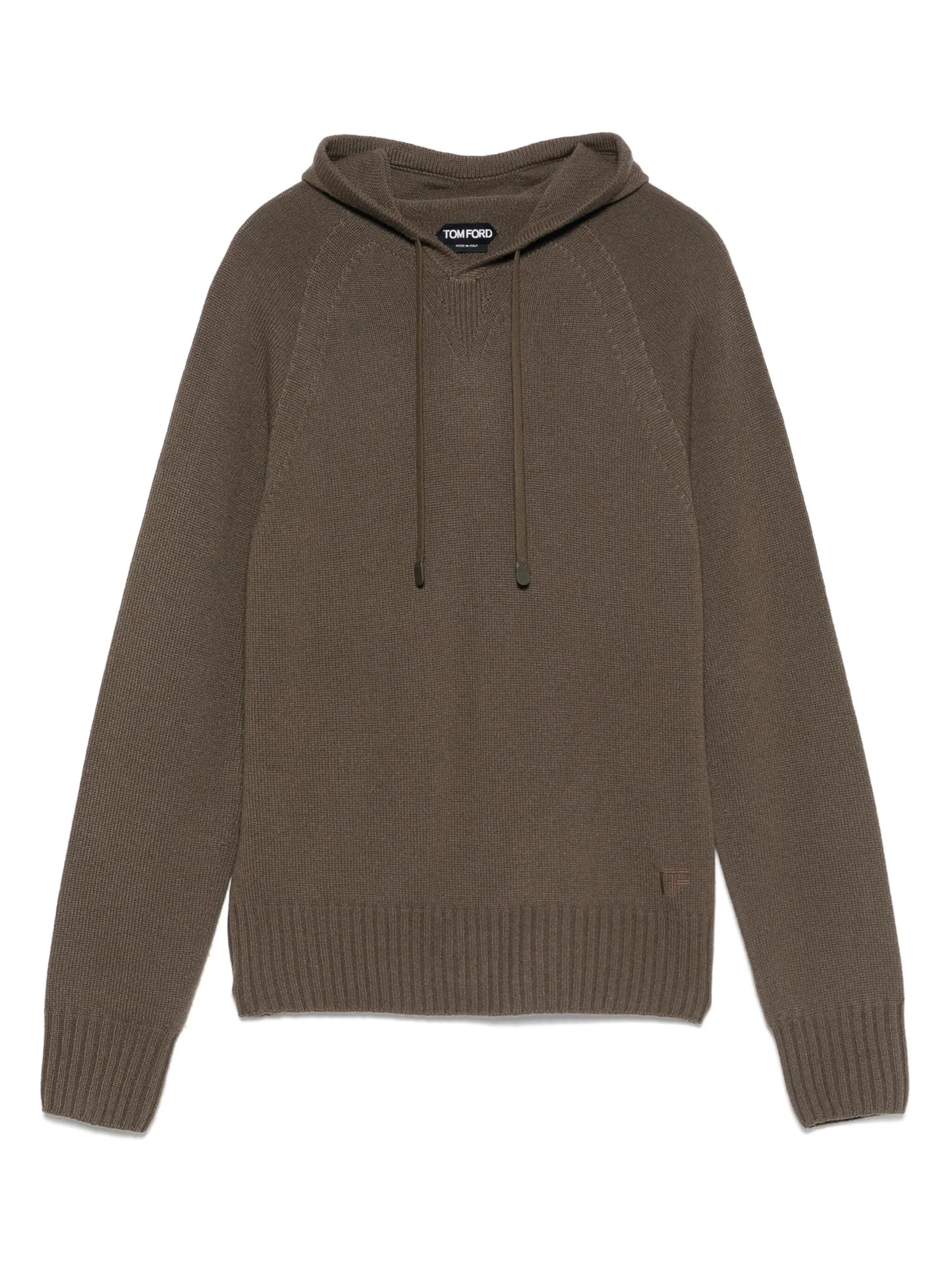 seamless cashmere hoodie