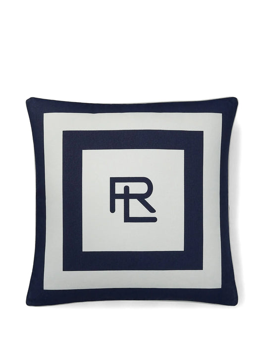 Holton striped logo cushion (56cm x 56cm)