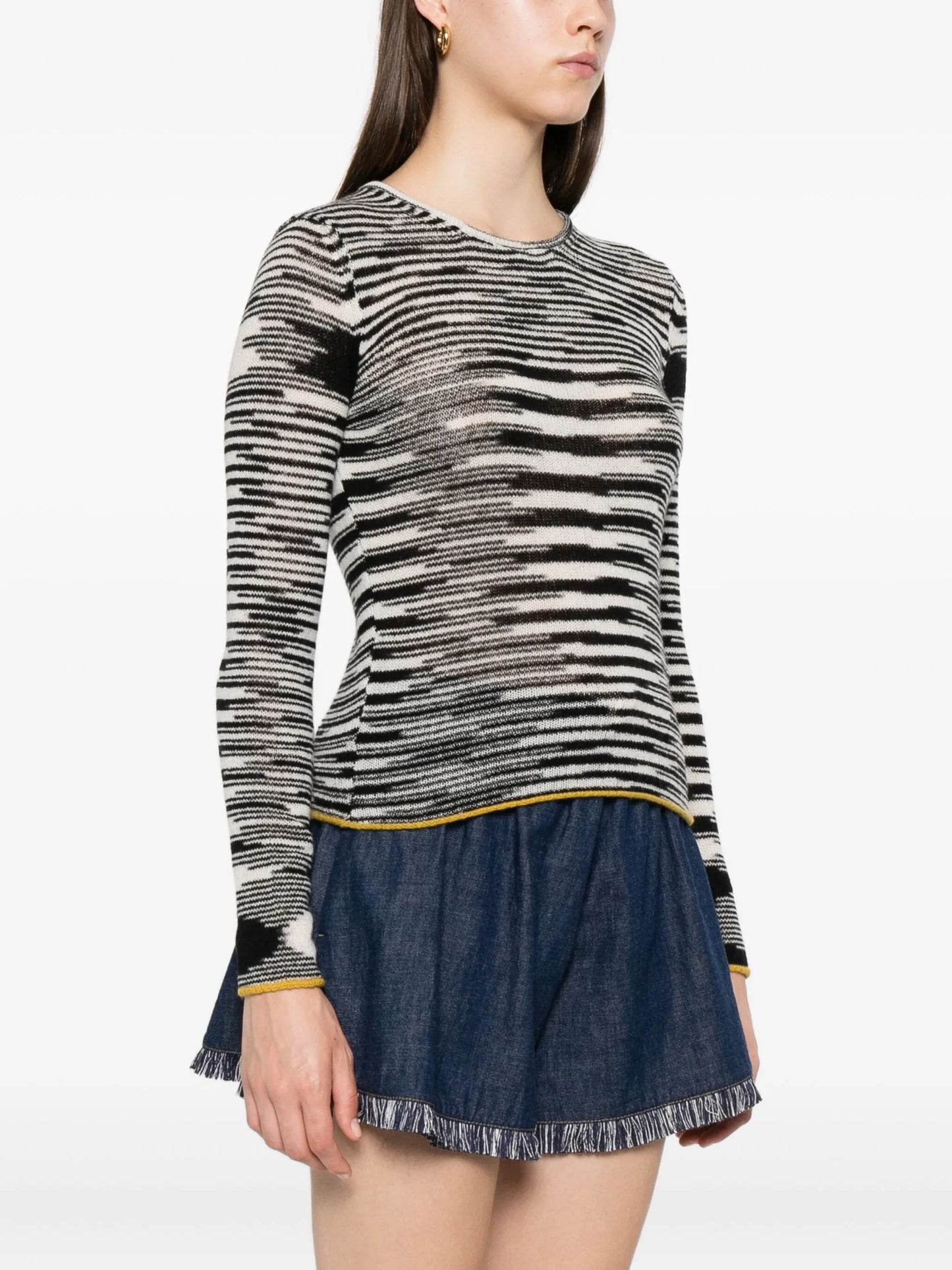 striped T-shirt
