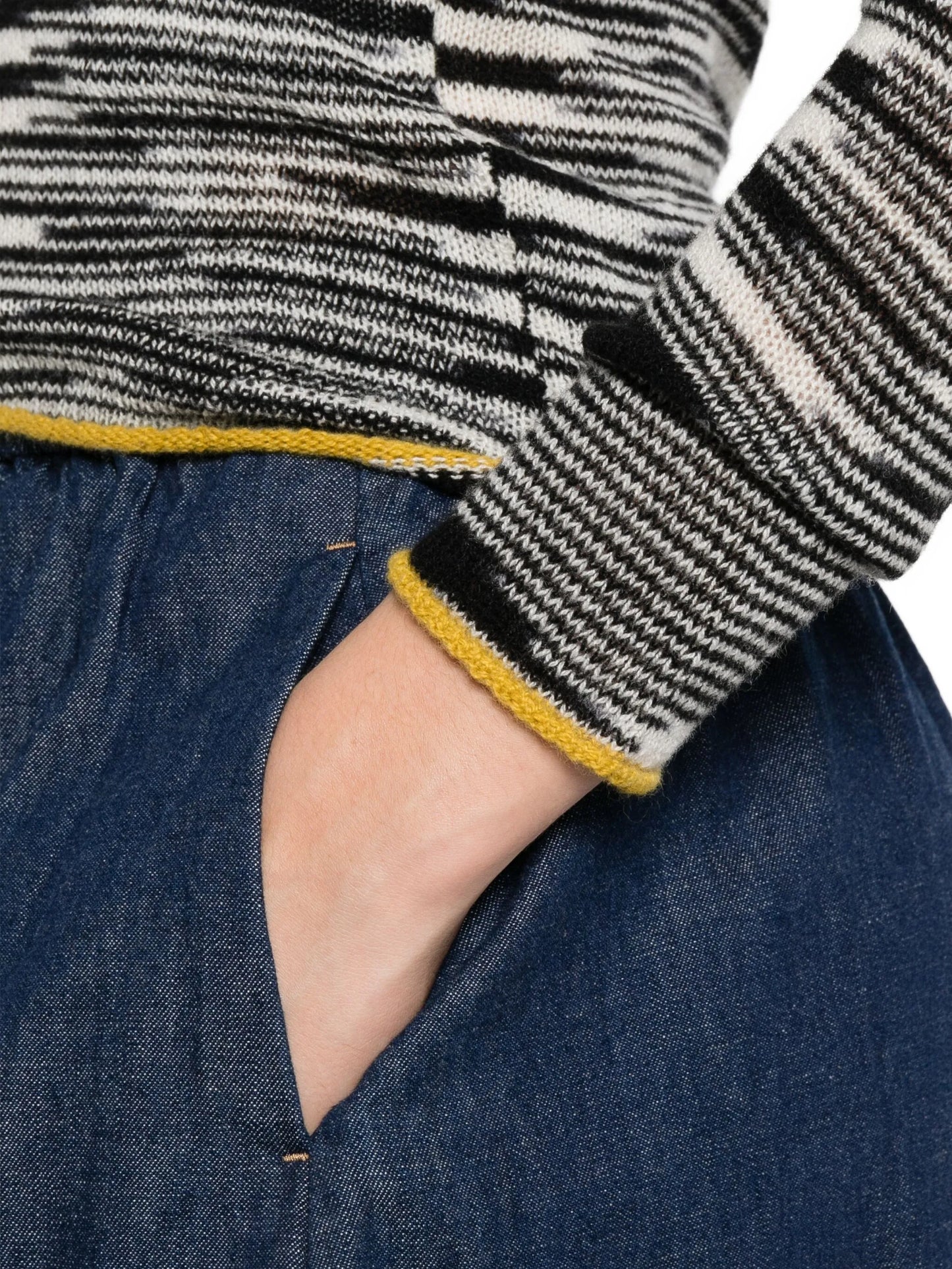 striped T-shirt