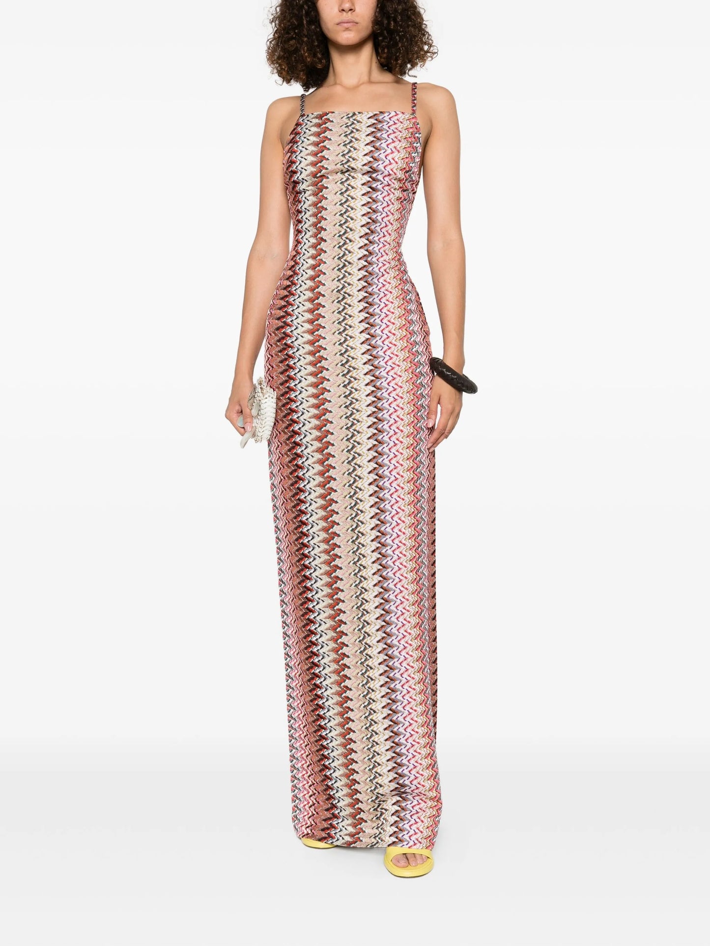 open-back maxi dress