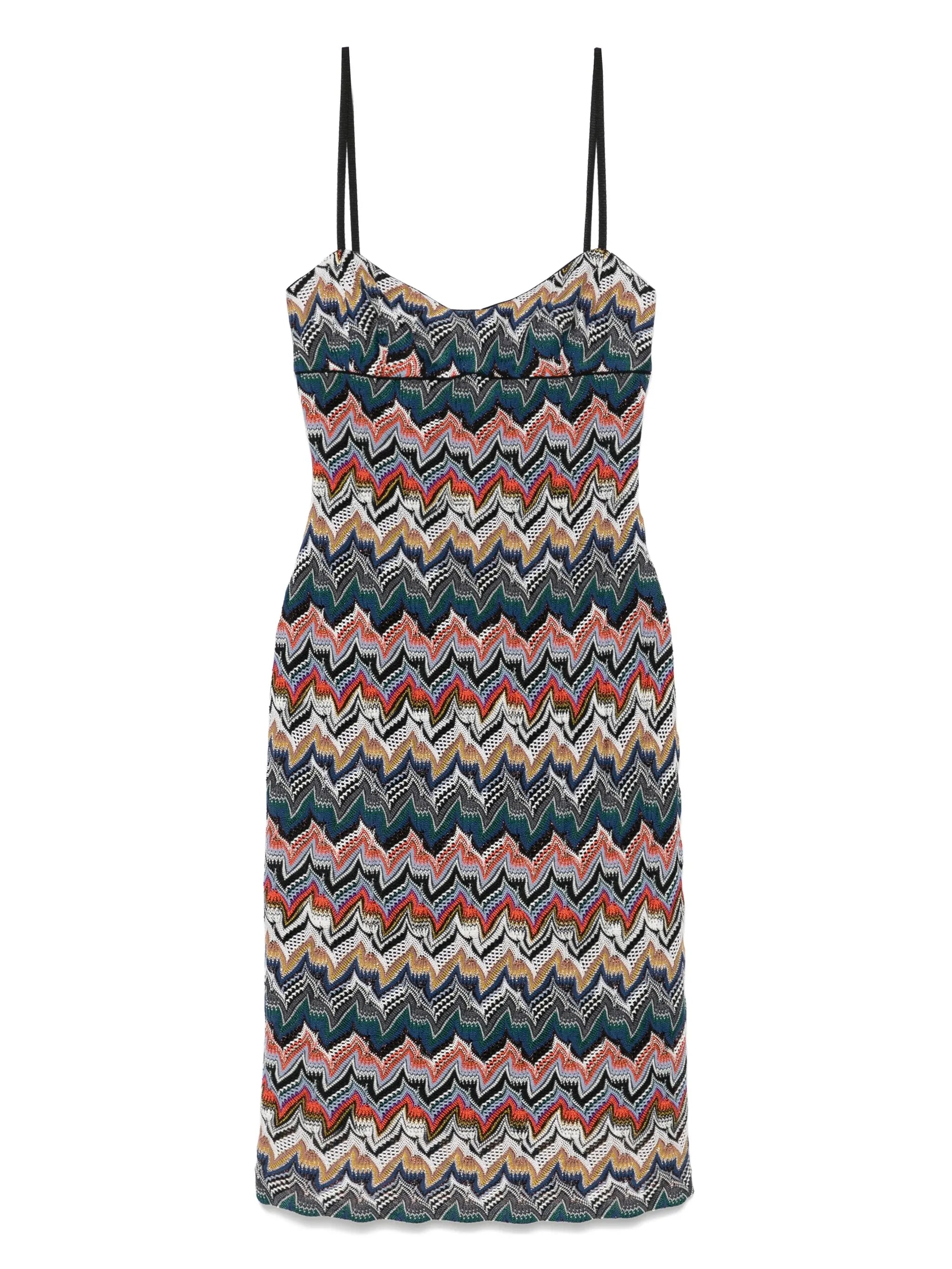 sleeveless floral-lace midi dress
