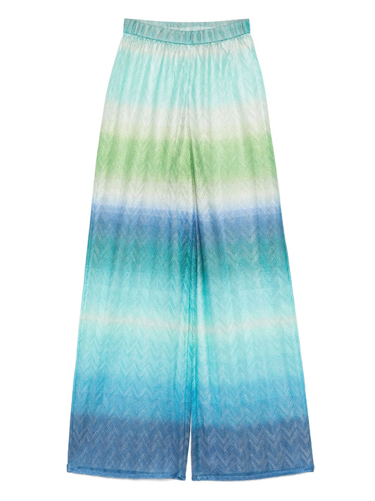 gradient-effect pants