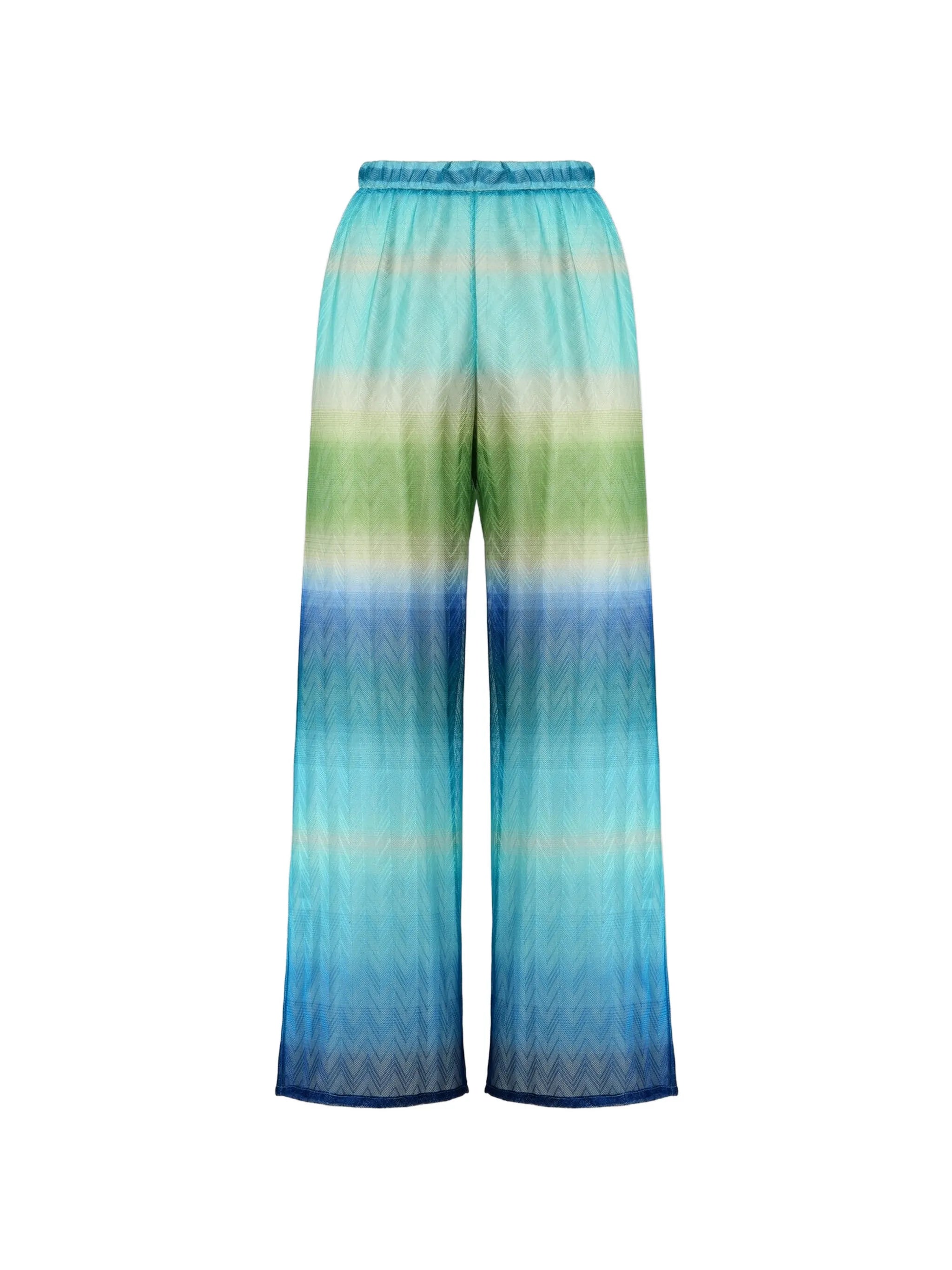 gradient-effect pants