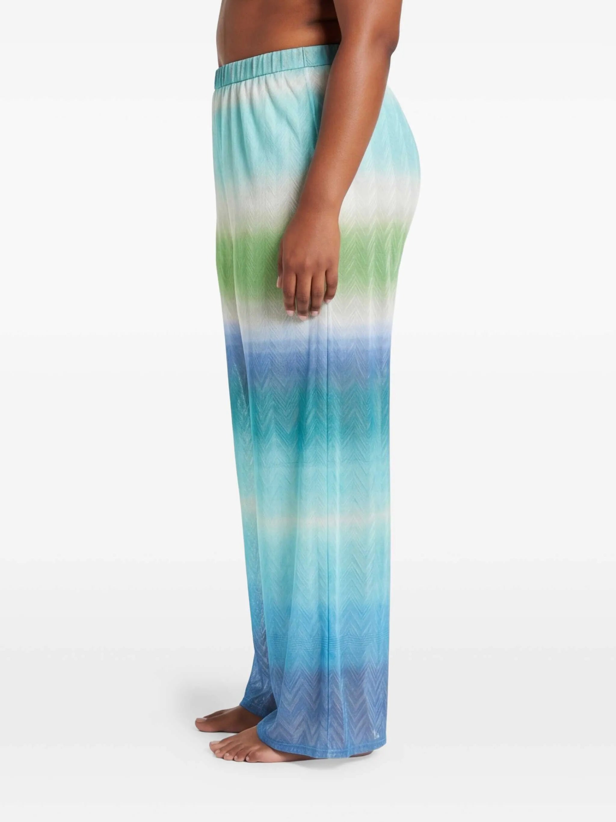 gradient-effect pants