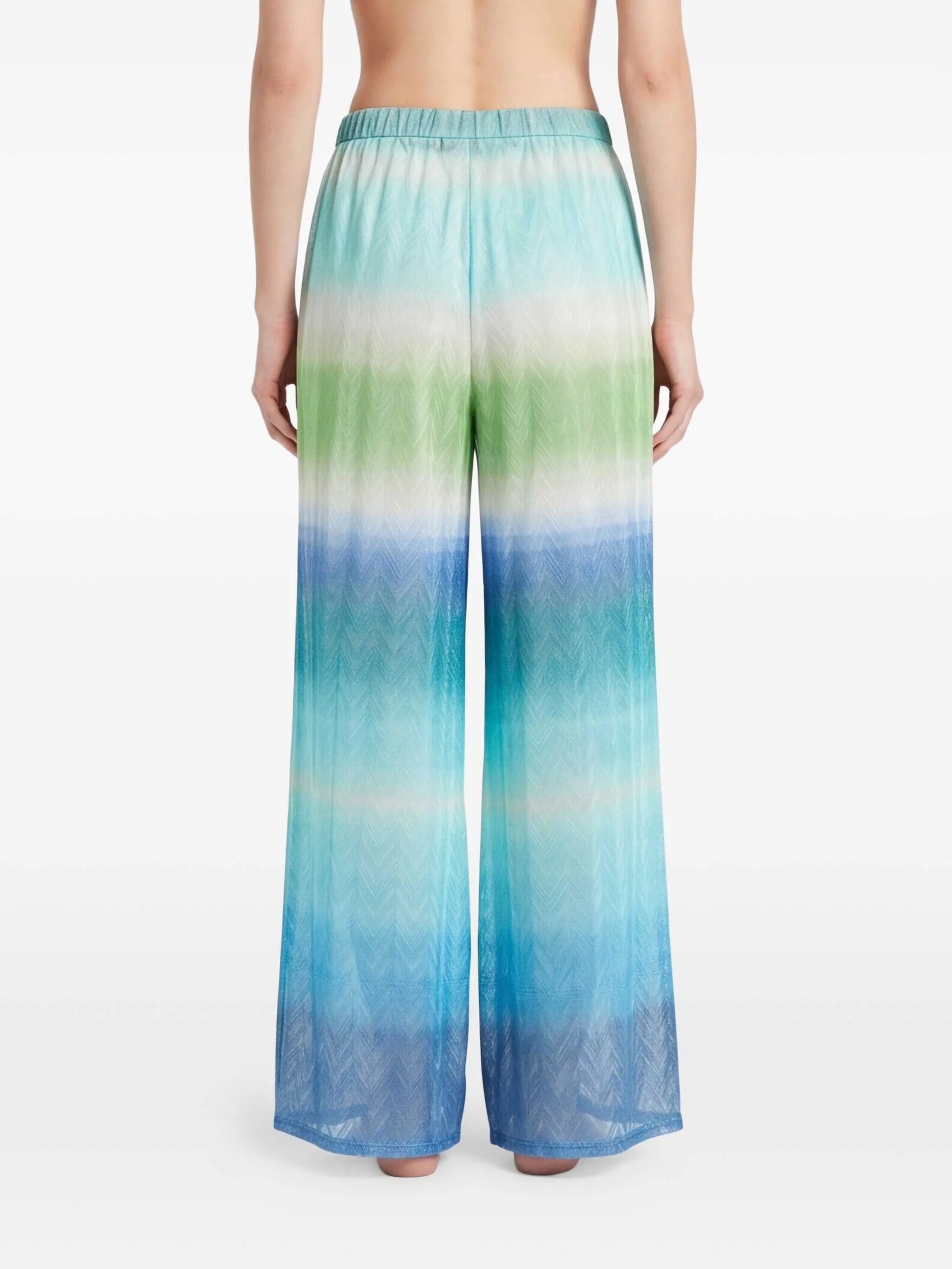 gradient-effect pants