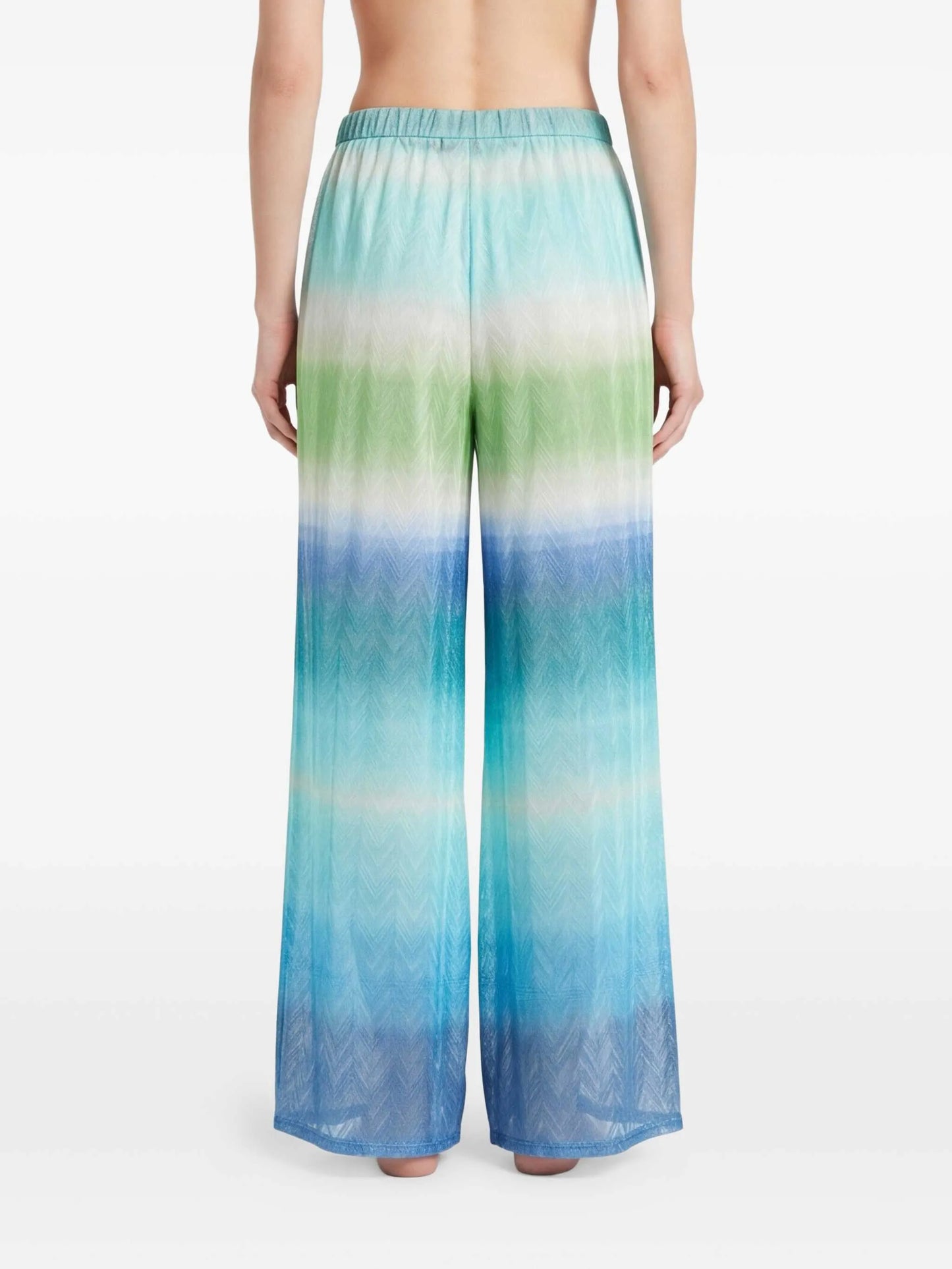 gradient-effect pants