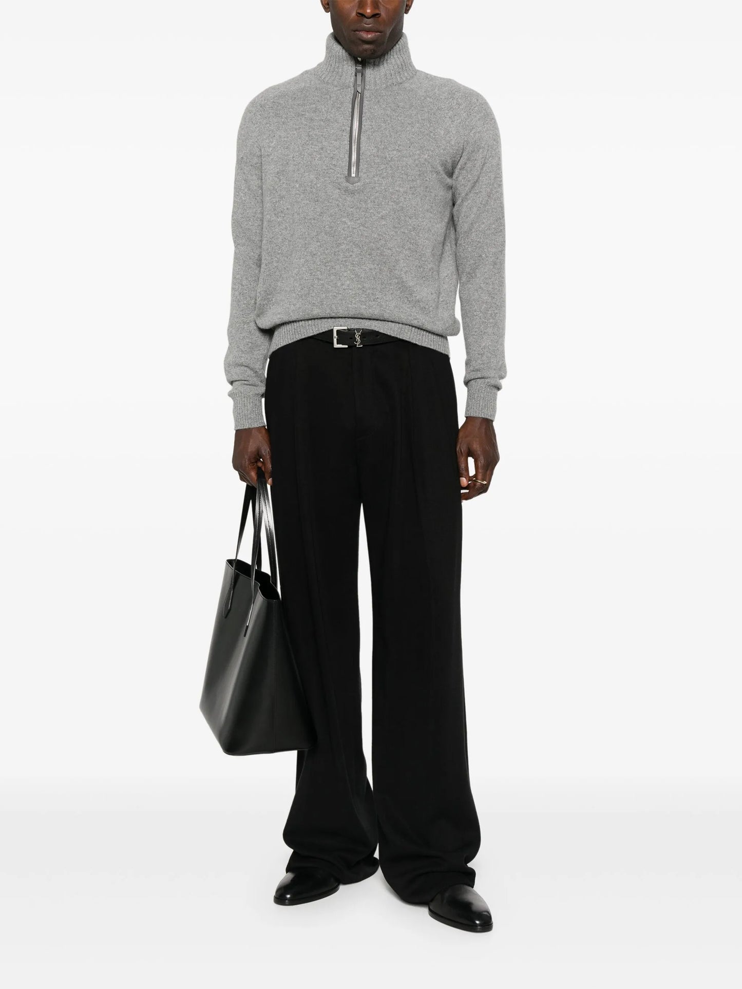 half-zip sweater