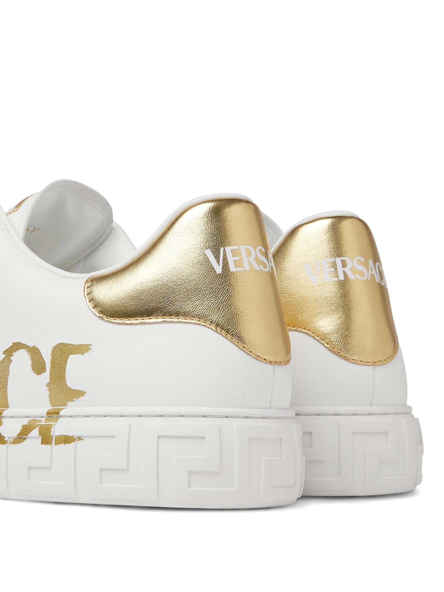 Greca logo-print sneakers
