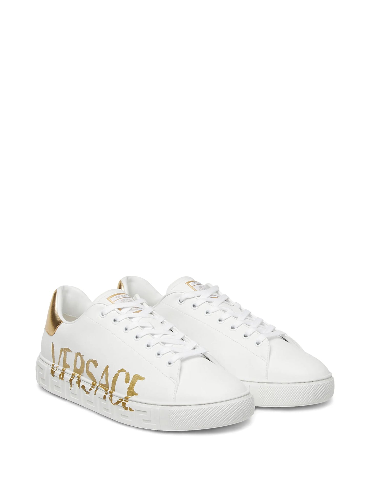 Greca logo-print sneakers