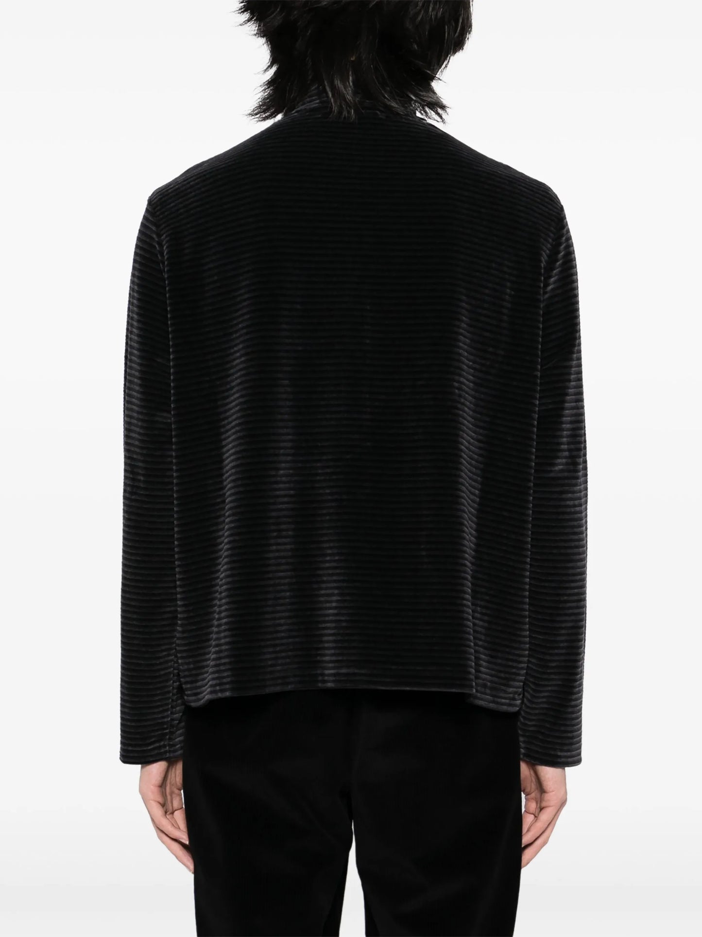 Shrunken full-zip jacket