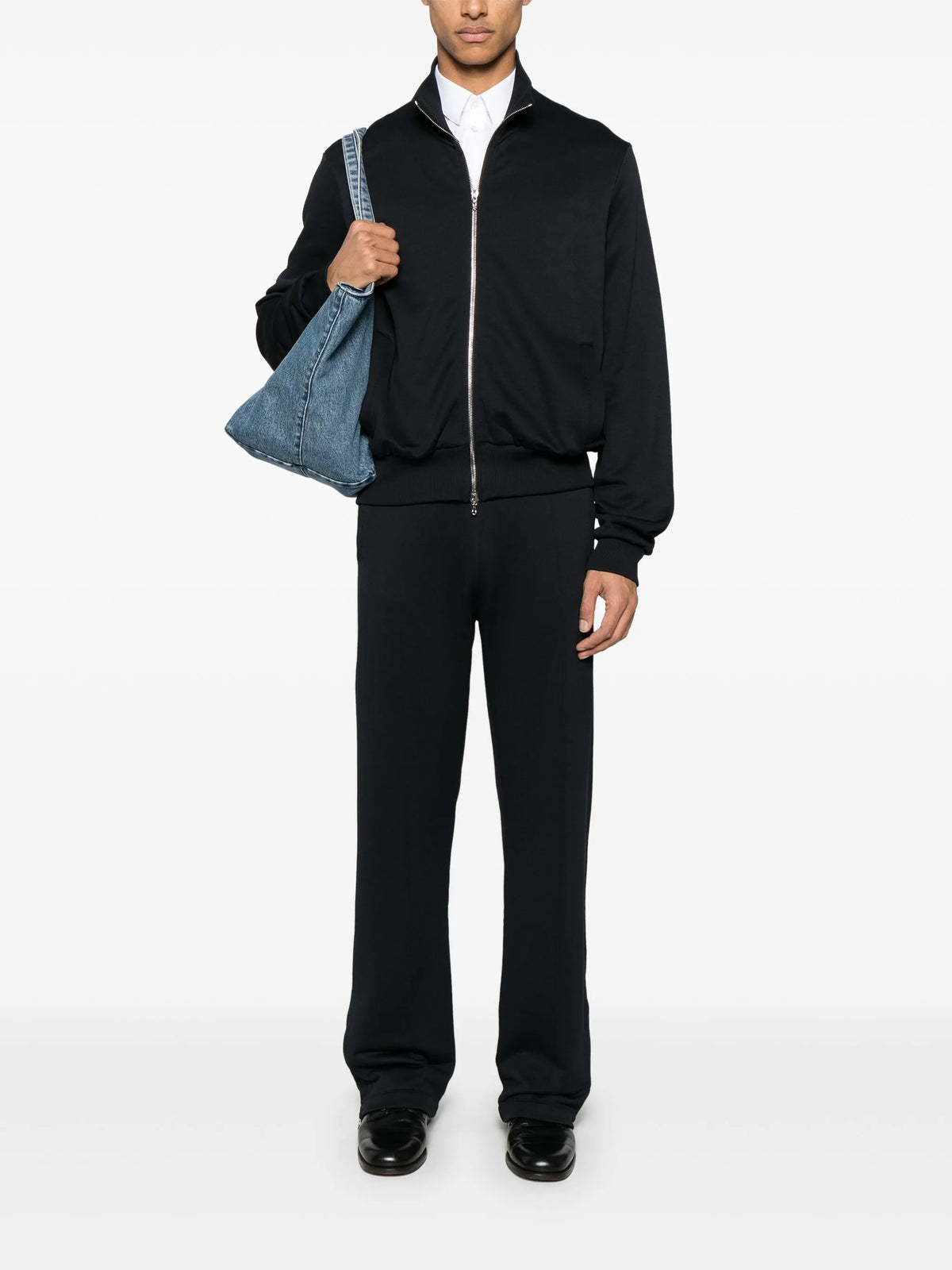 seam-detail track pants