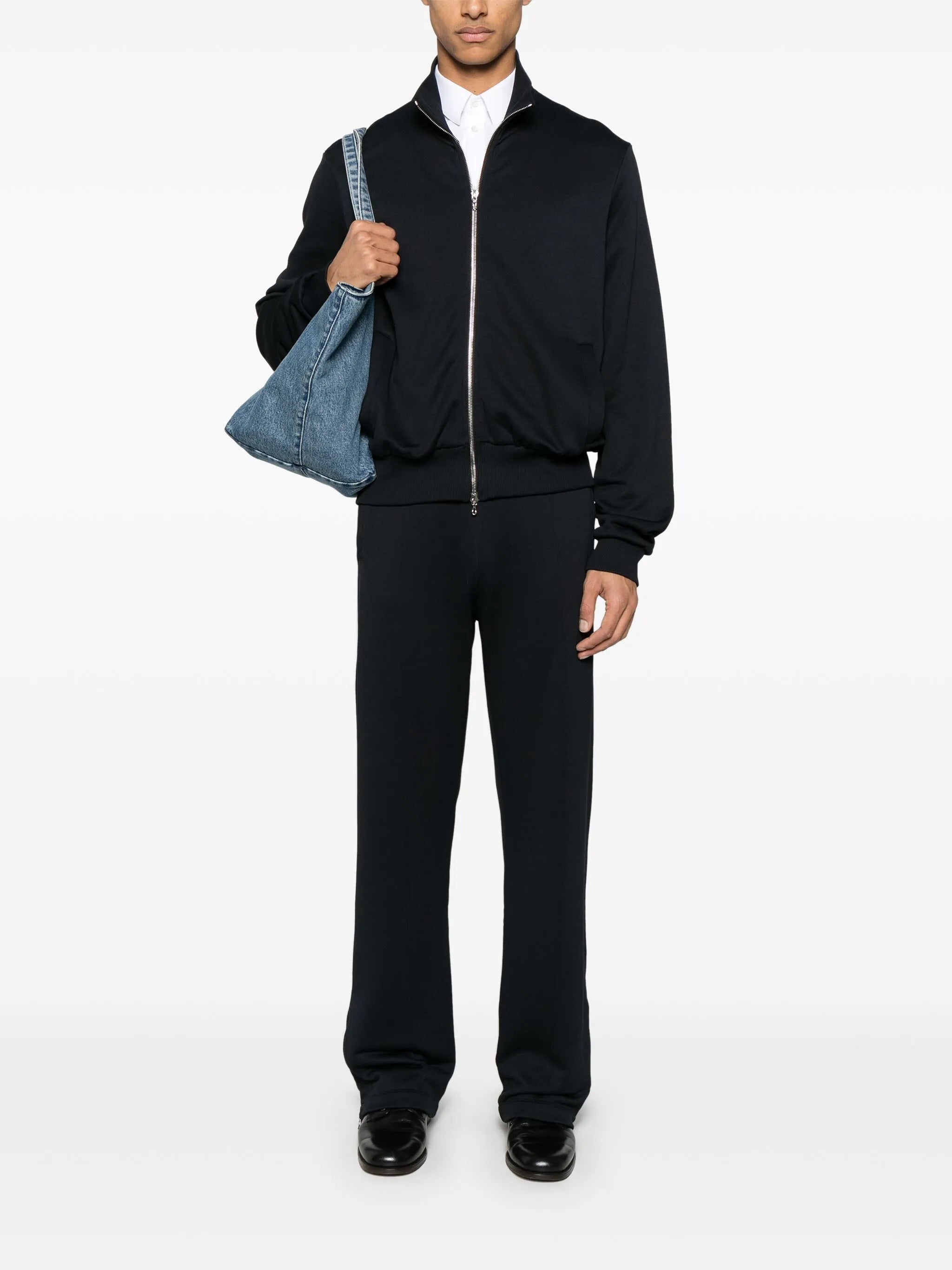 seam-detail track pants