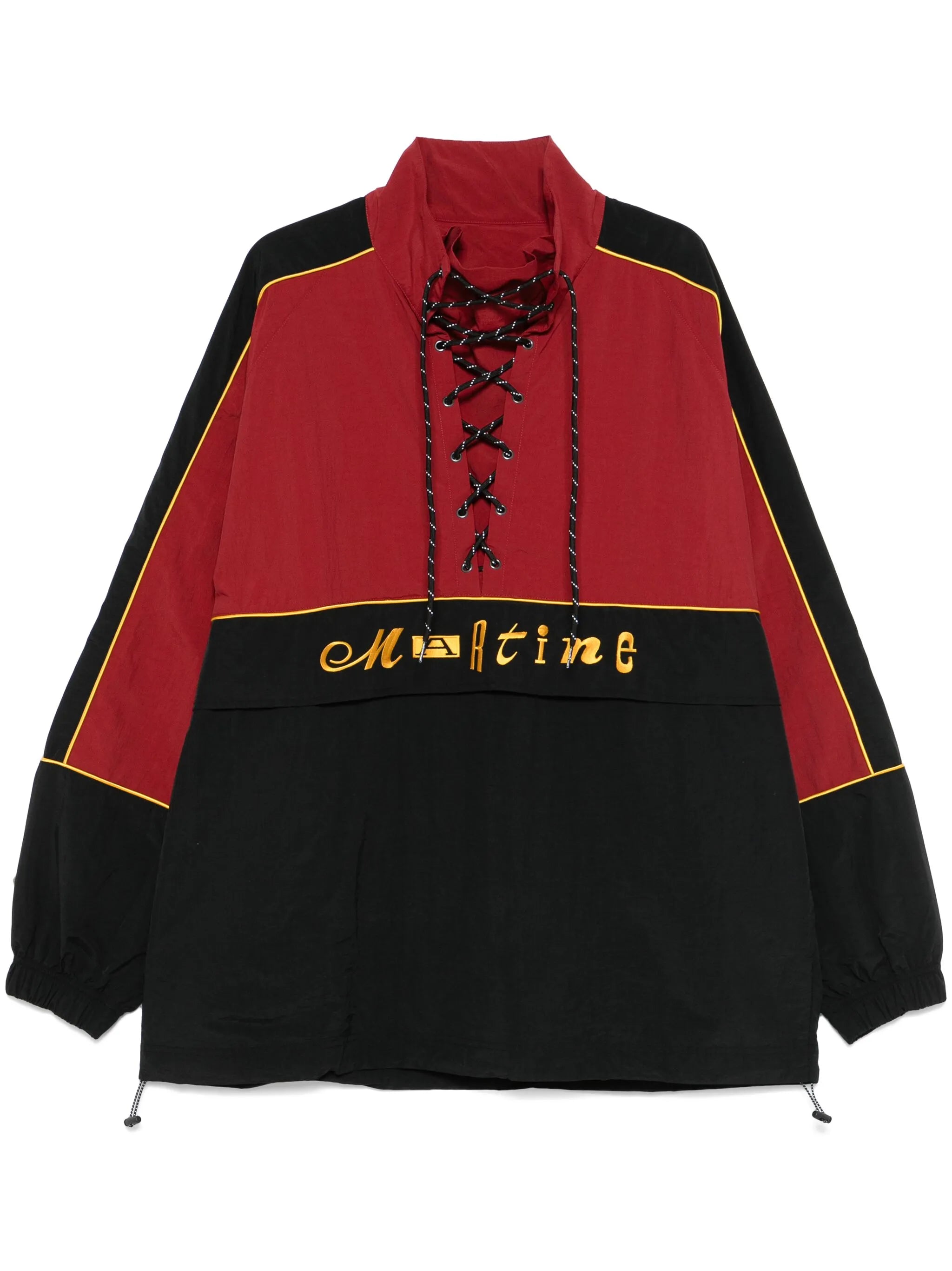 lace-up windbreaker