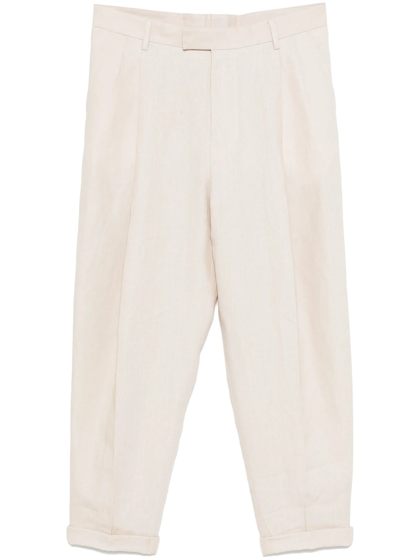 linen trousers