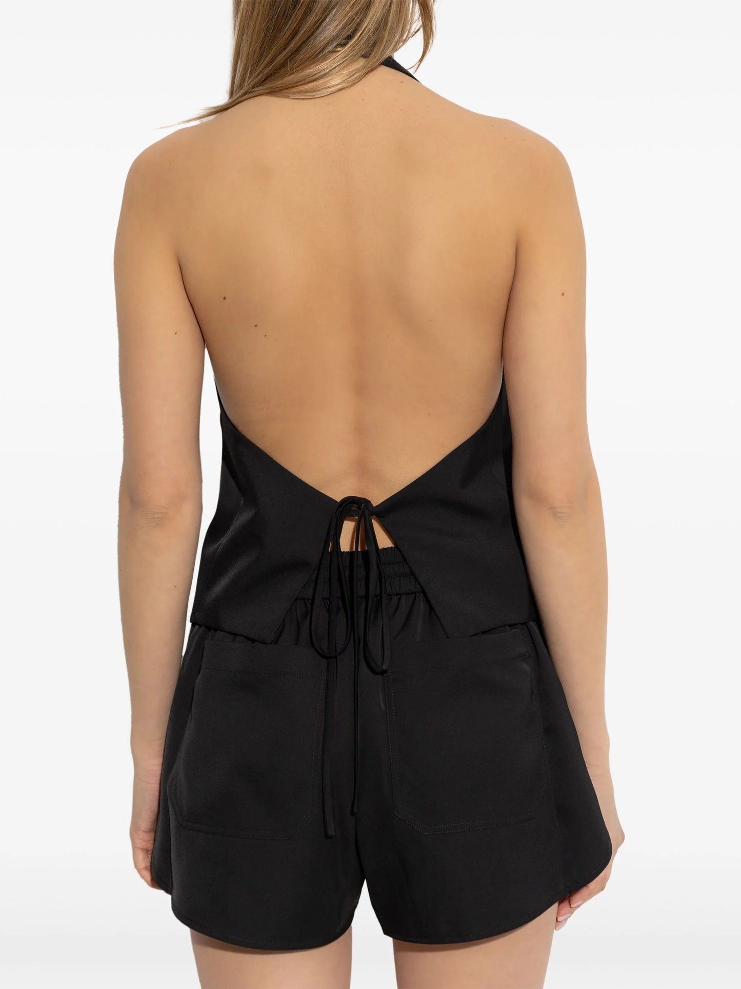 halterneck tank top