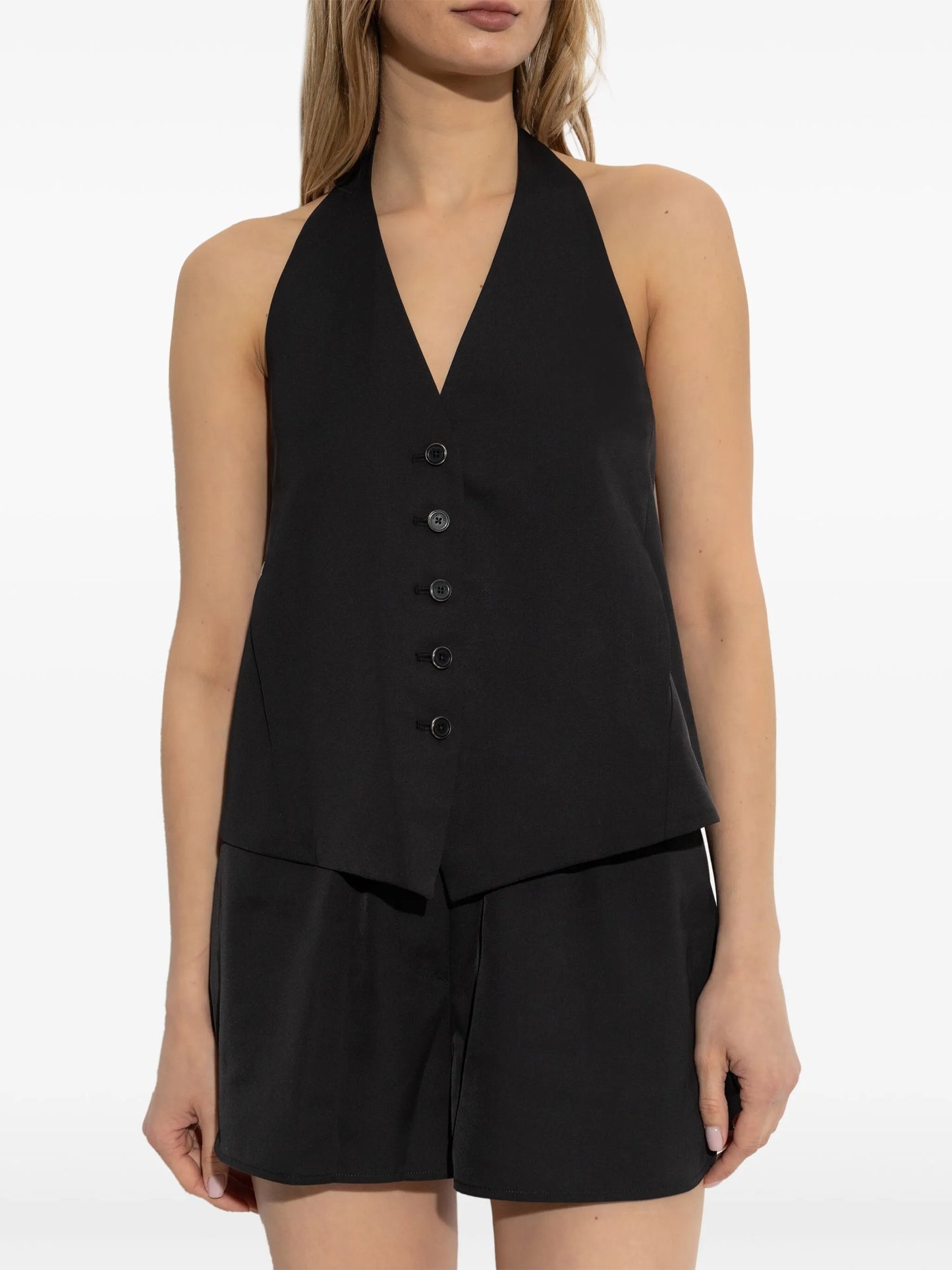 halterneck tank top