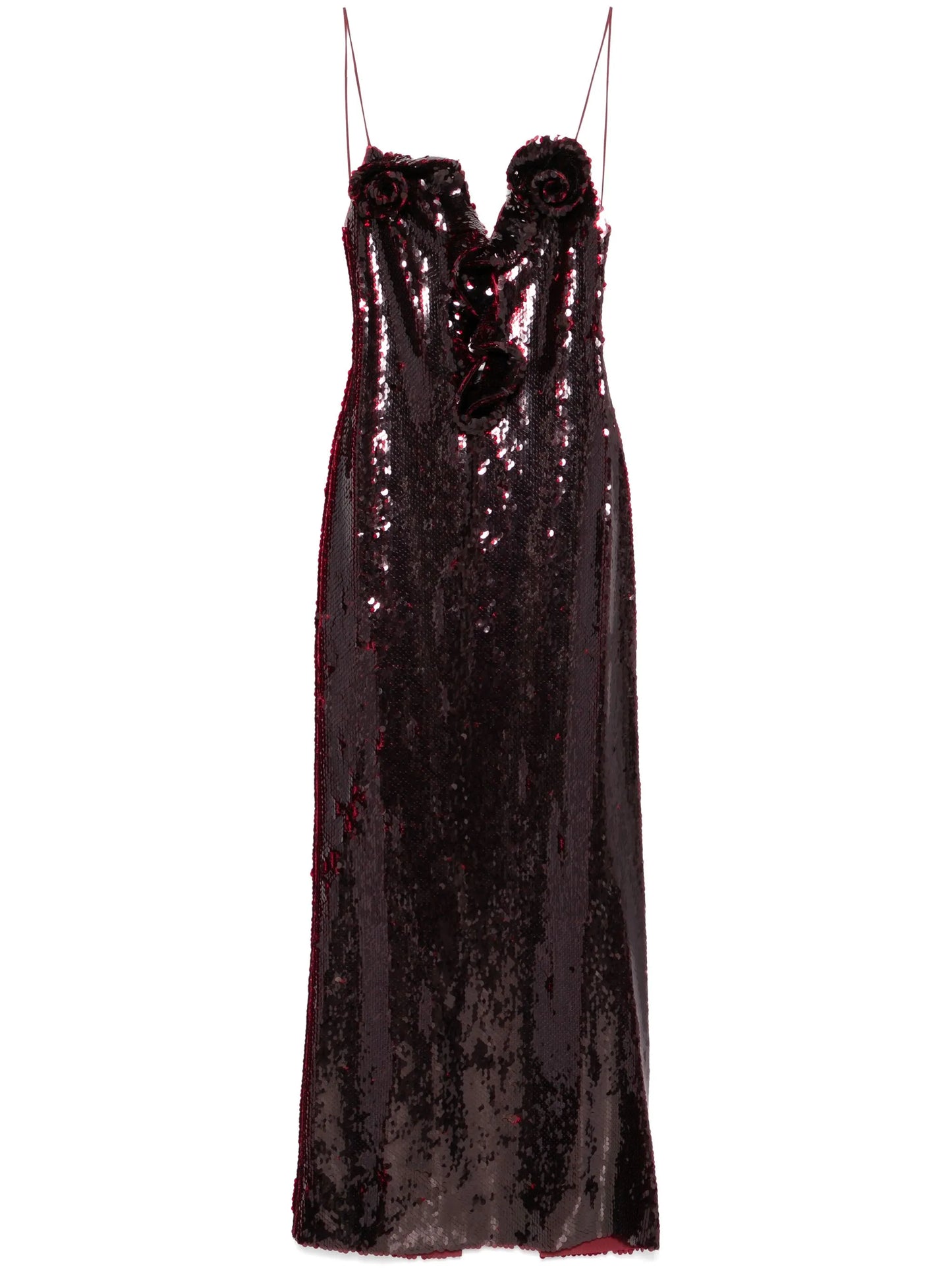 sequinned maxi dress