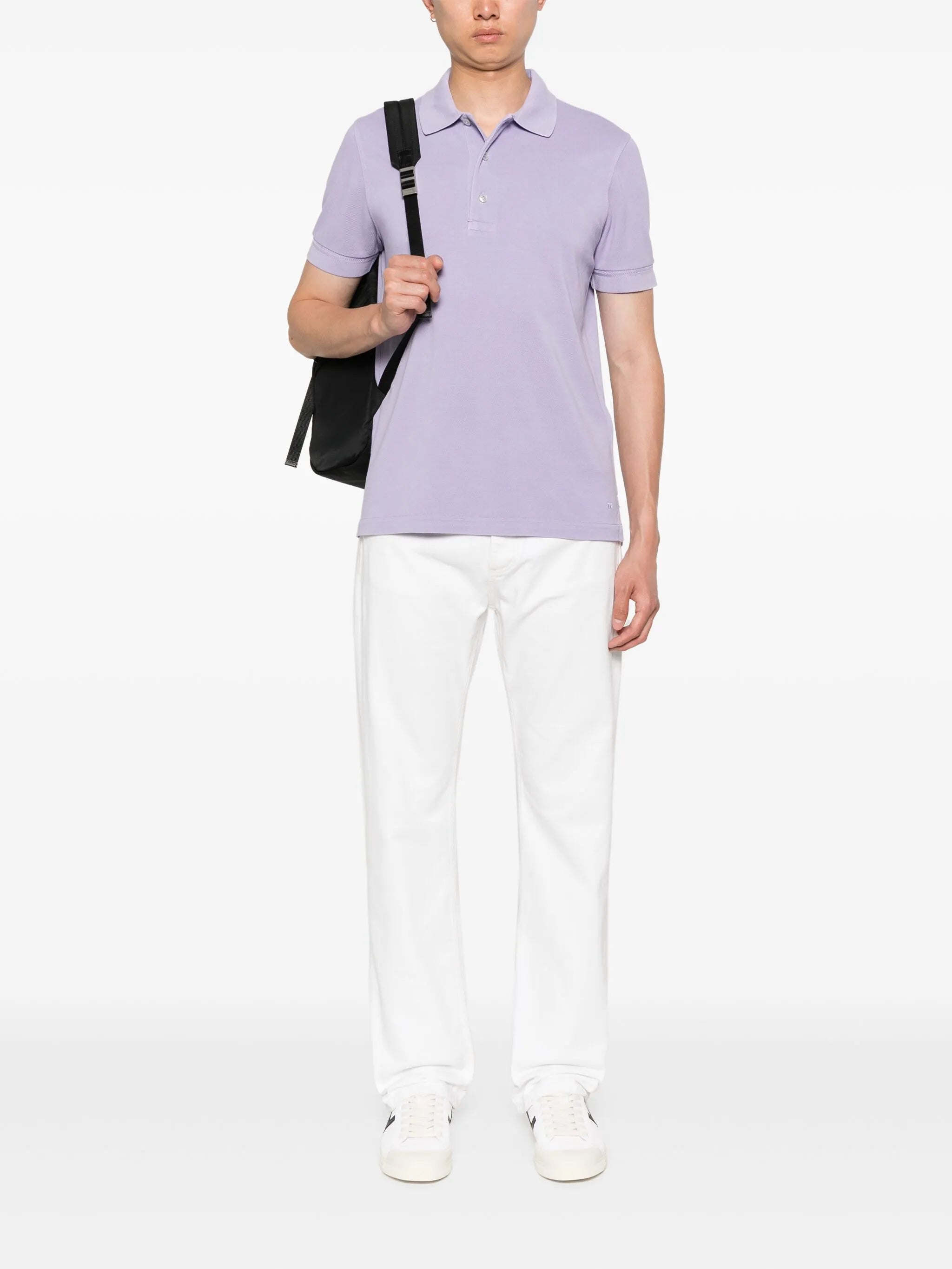short-sleeve polo shirt