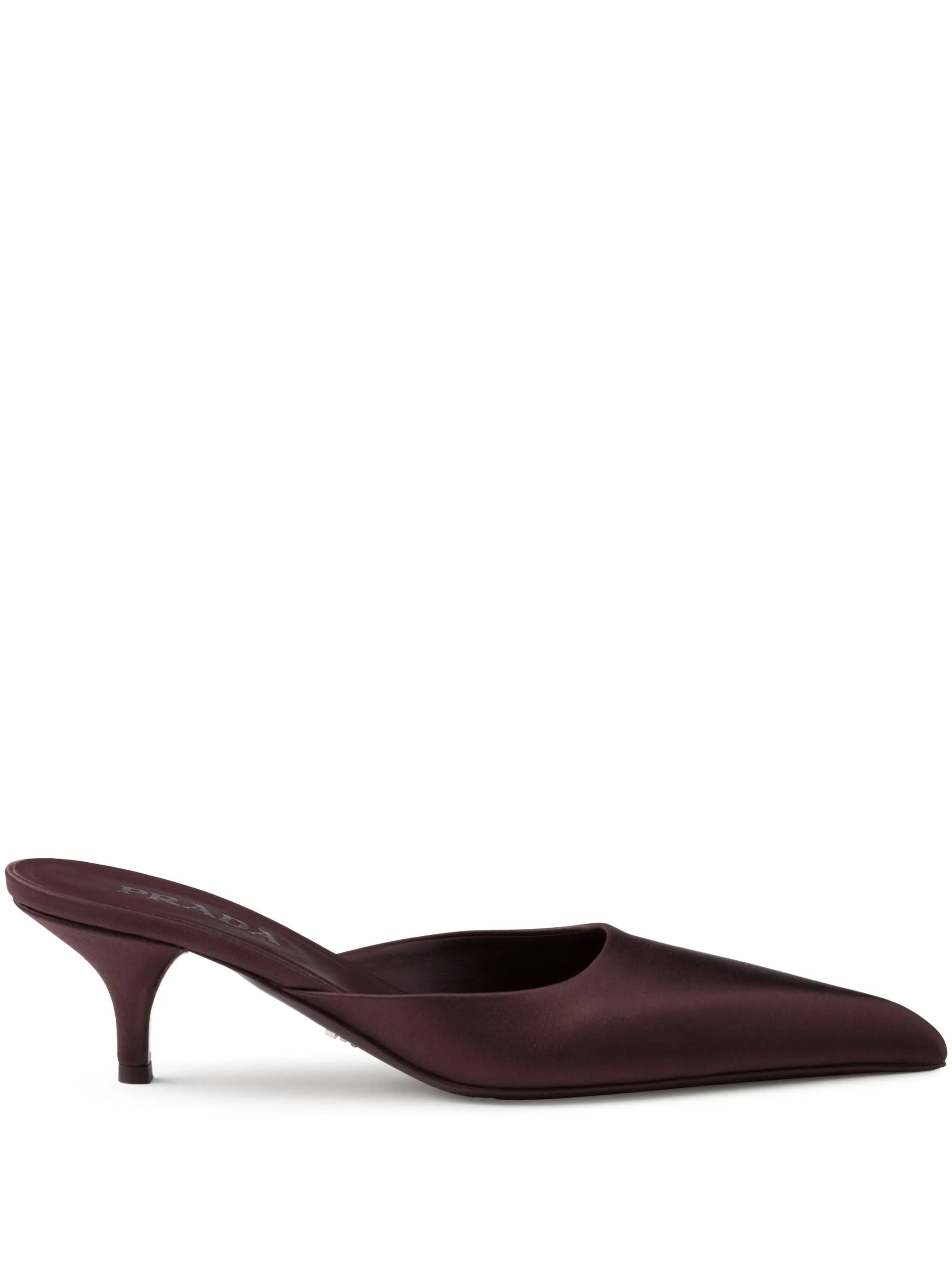 55mm satin mules