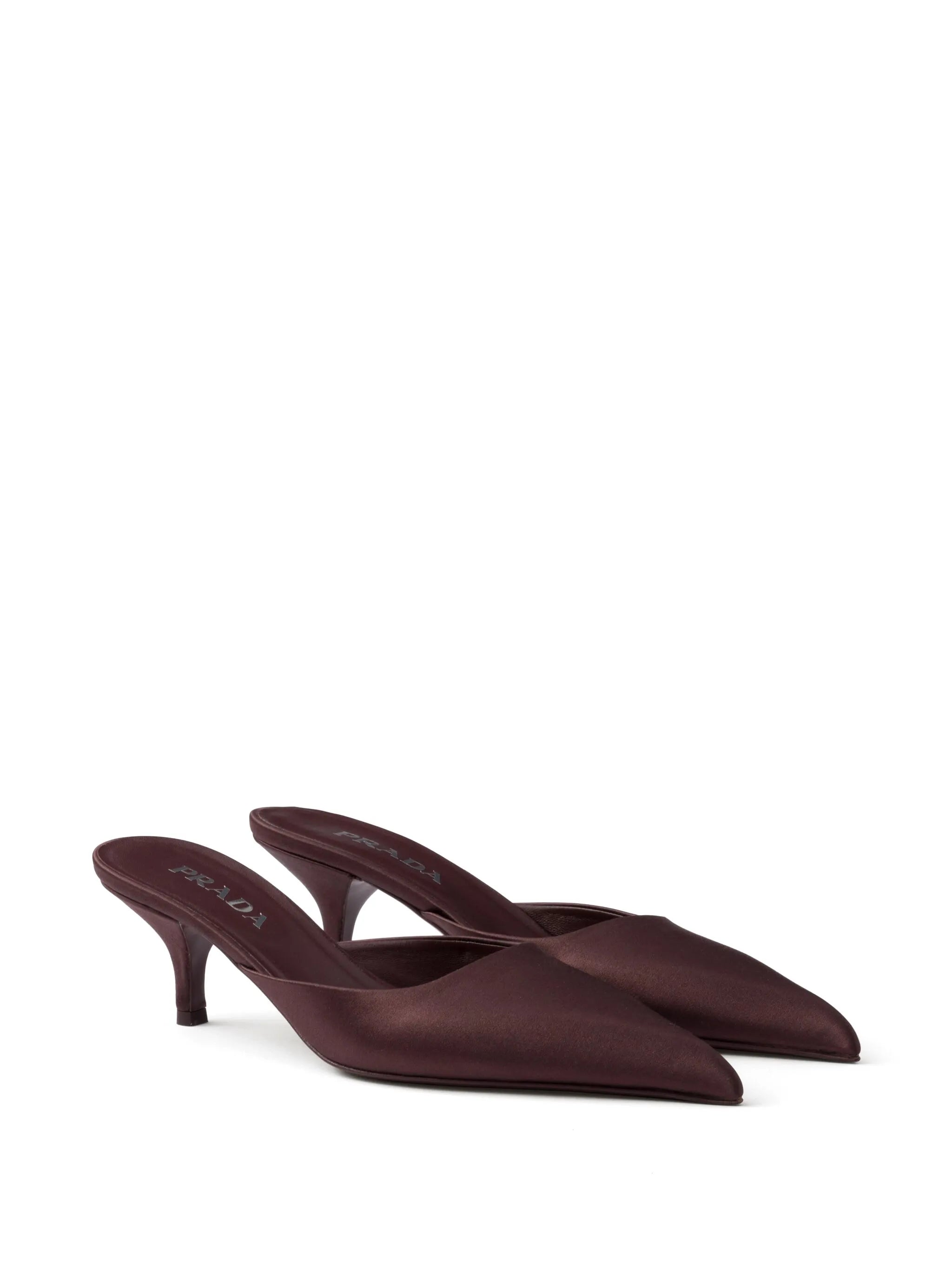 55mm satin mules