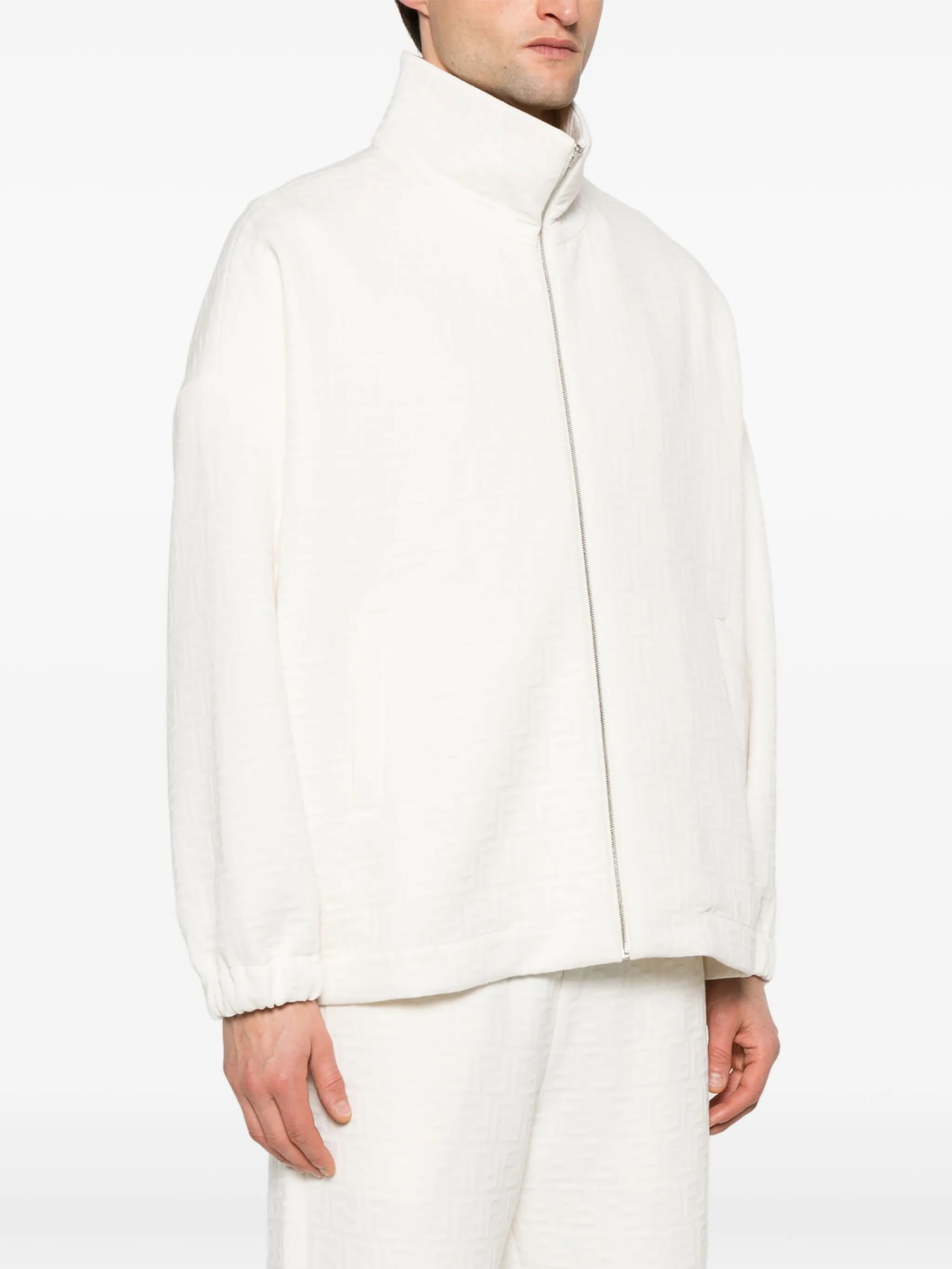 FF-embossed sweatshirt