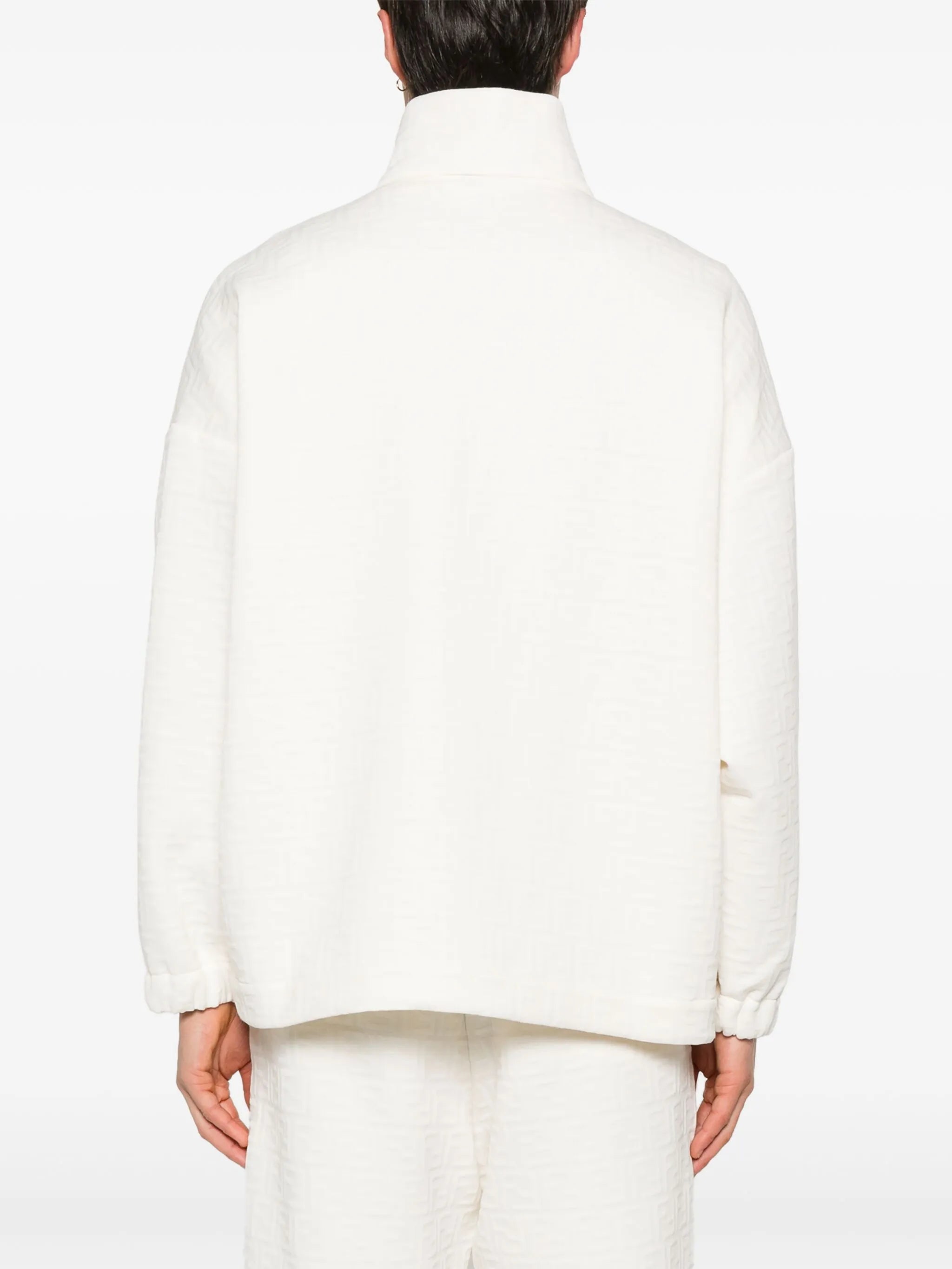 FF-embossed sweatshirt