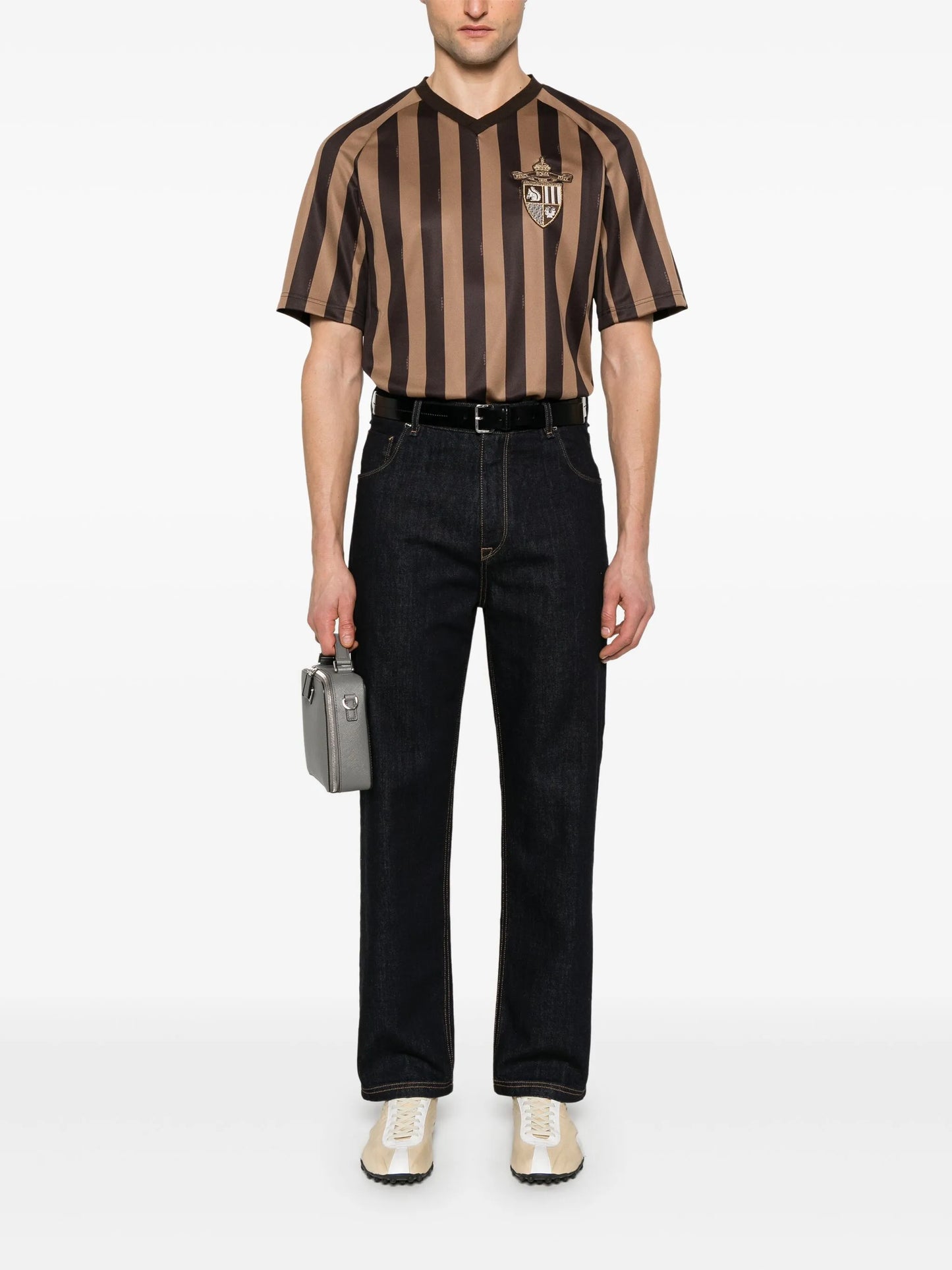 straight-leg jeans