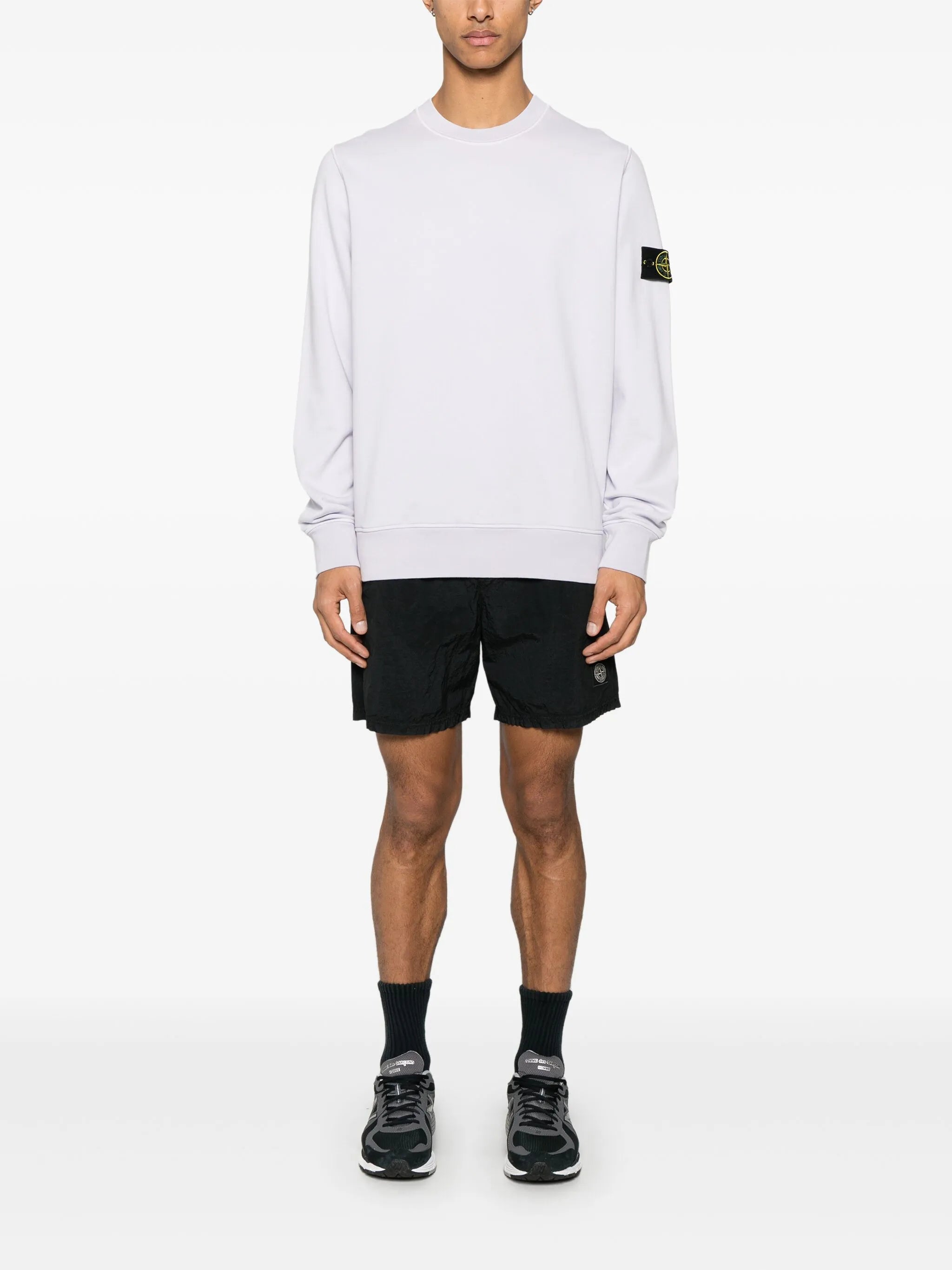 Compass-badge sweatshirt