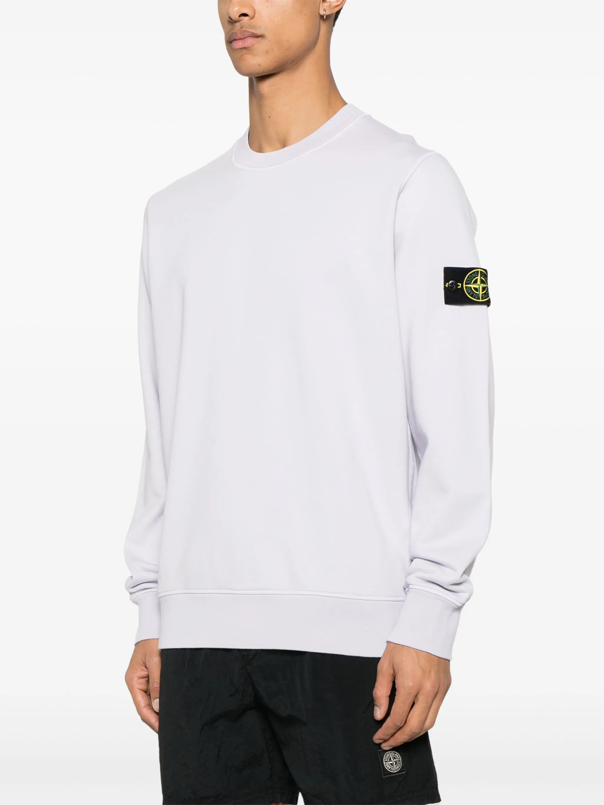 Compass-badge sweatshirt