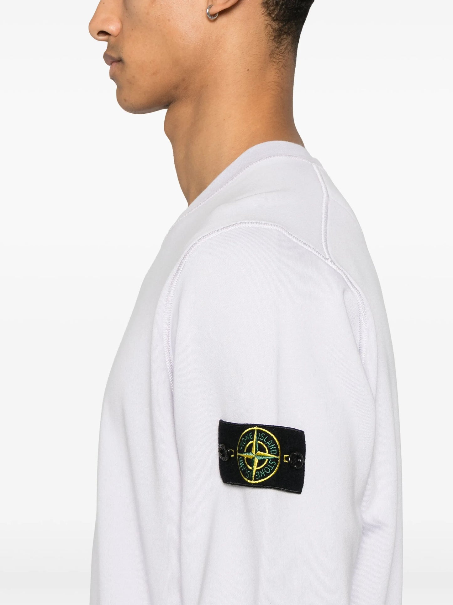 Compass-badge sweatshirt