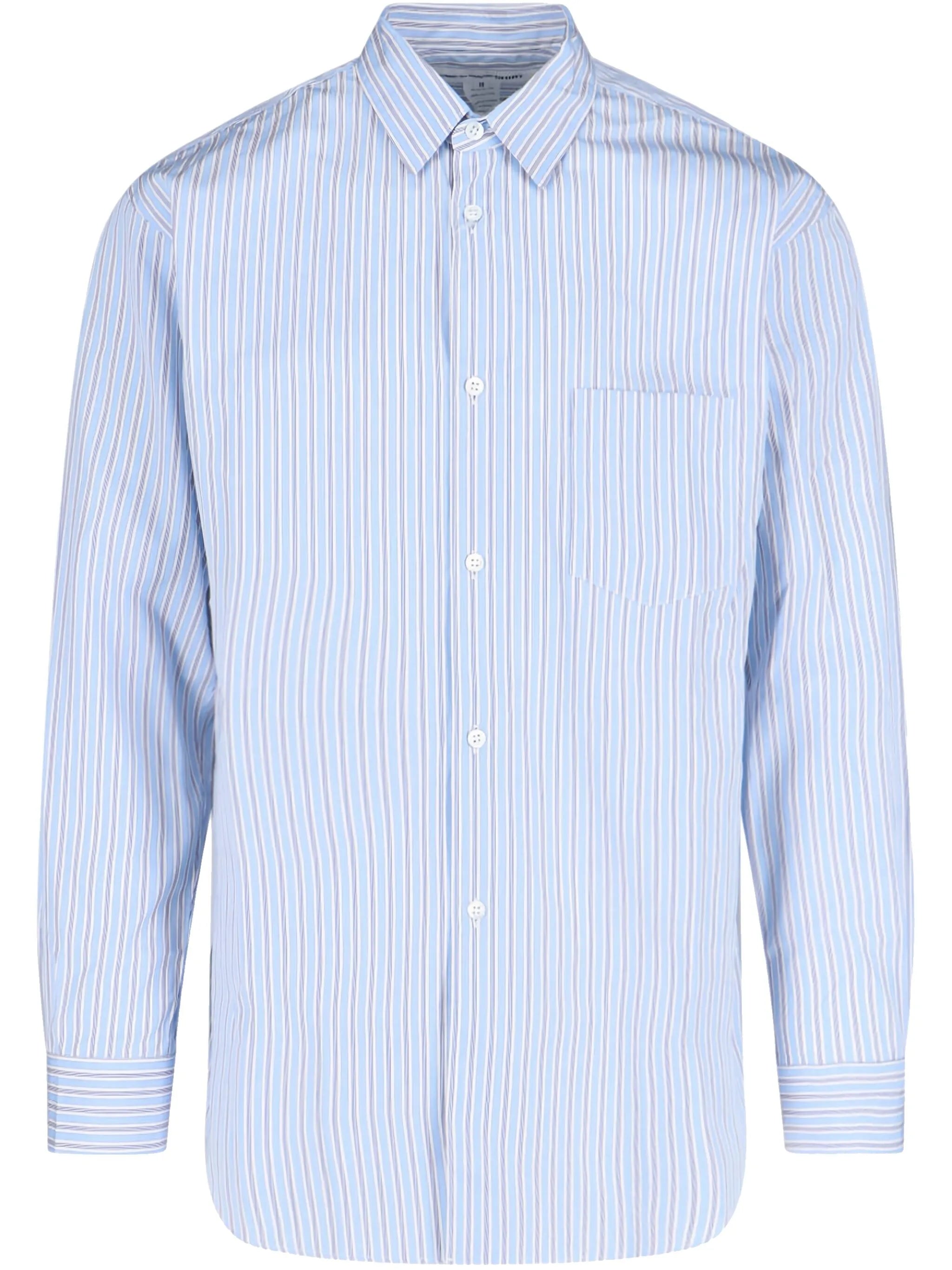 striped cotton shirt
