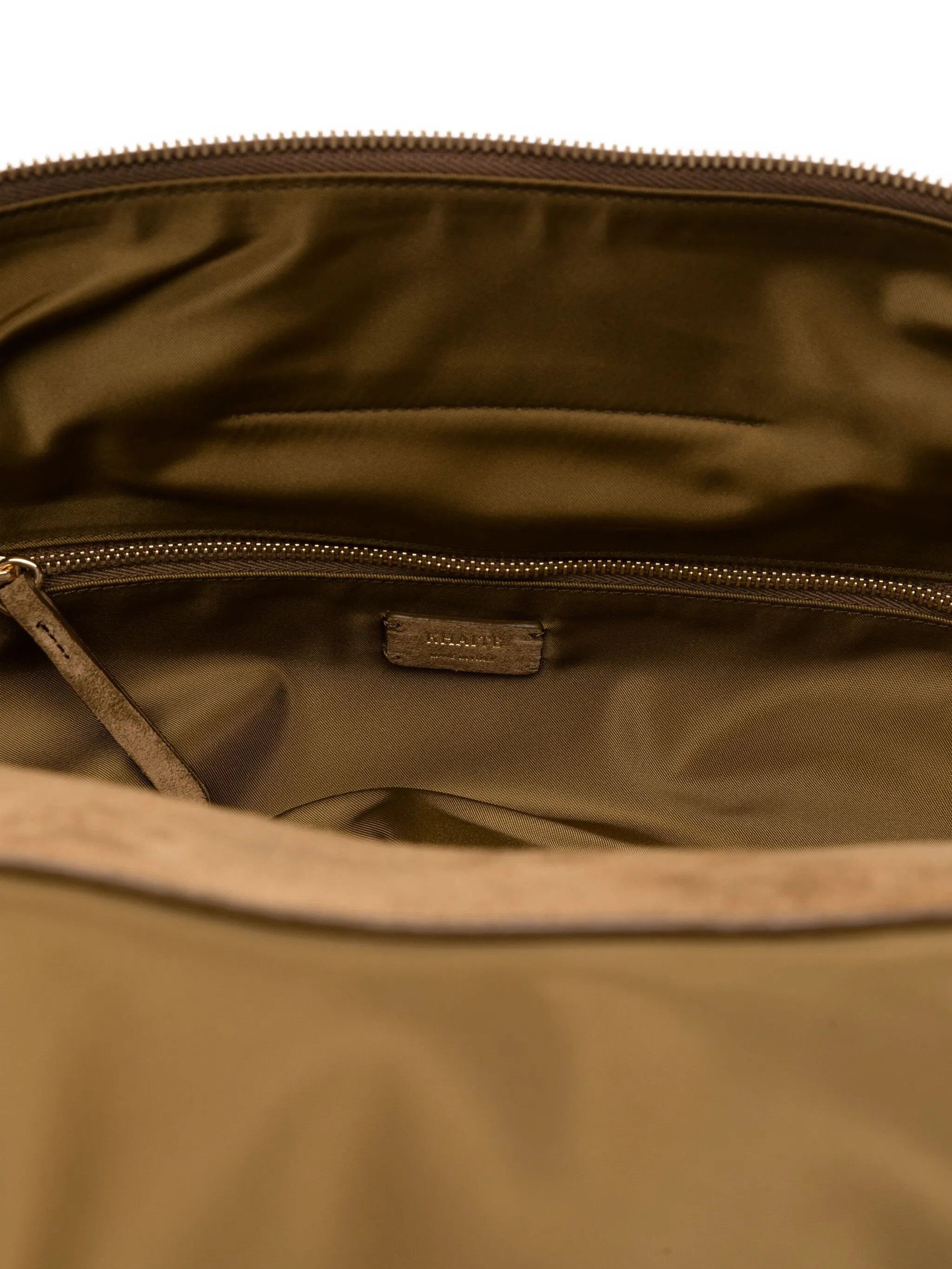 XL Olivia suede shoulder bag
