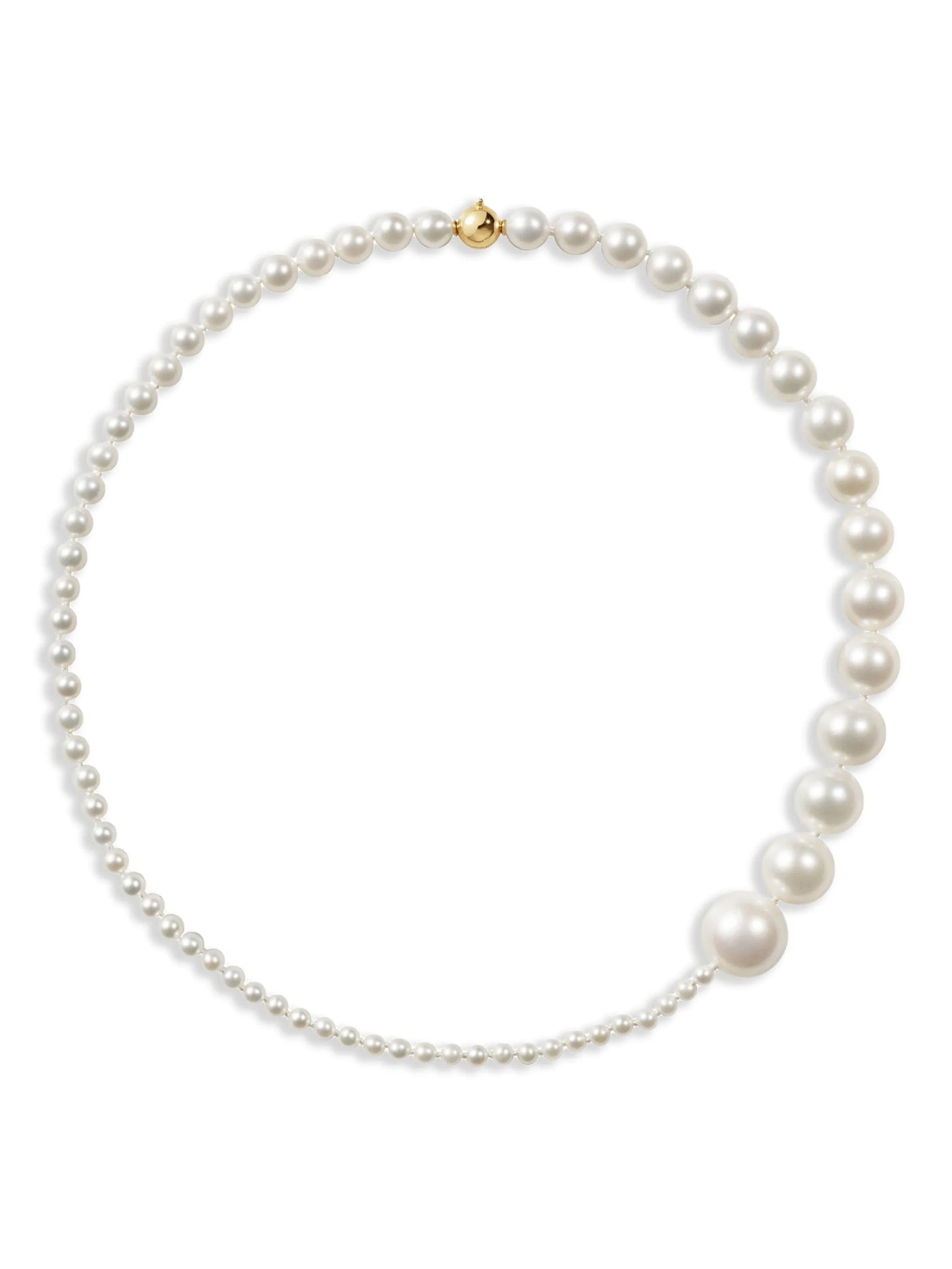 14CT yellow gold Peggy Moon pearl necklace