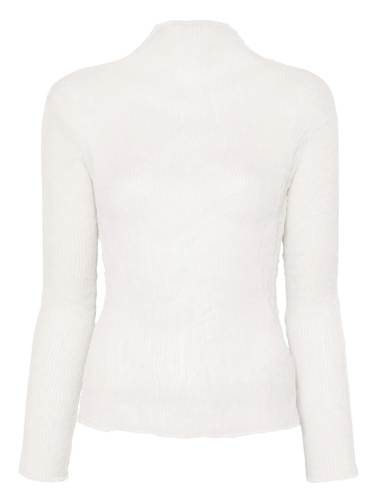 chiffon twist top