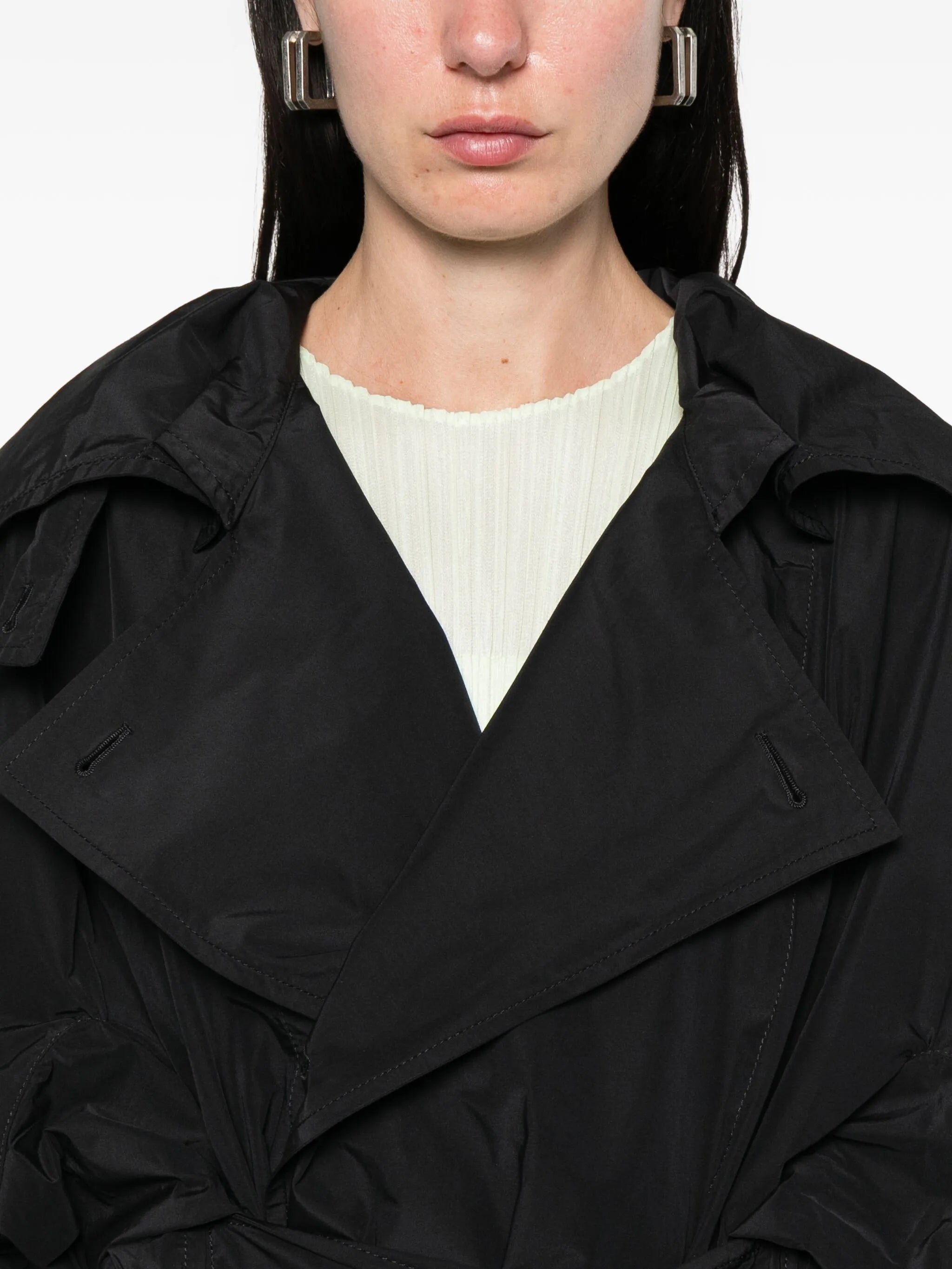 belted trench coat