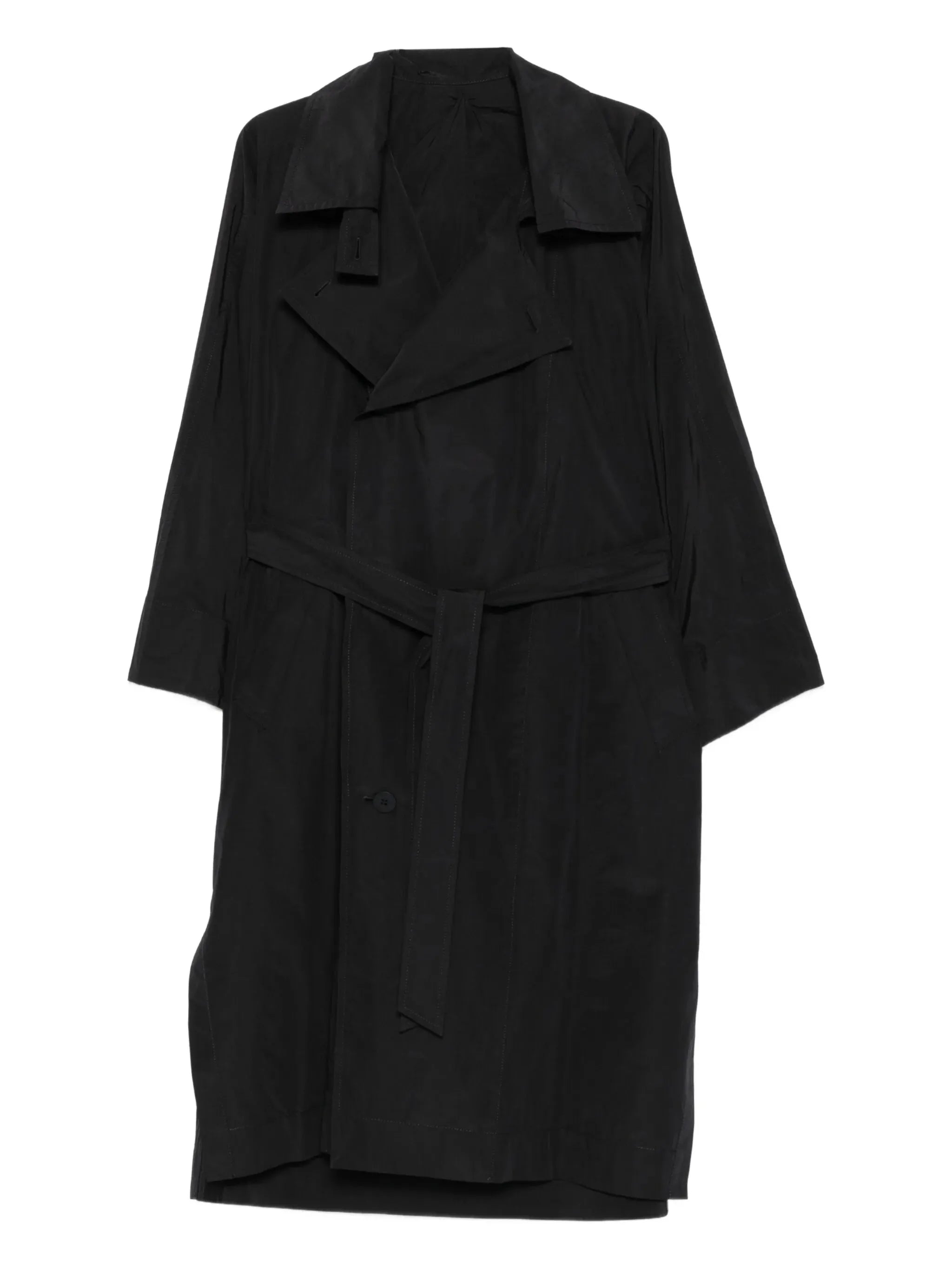 belted trench coat