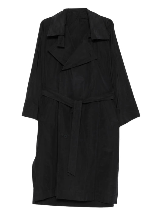 belted trench coat