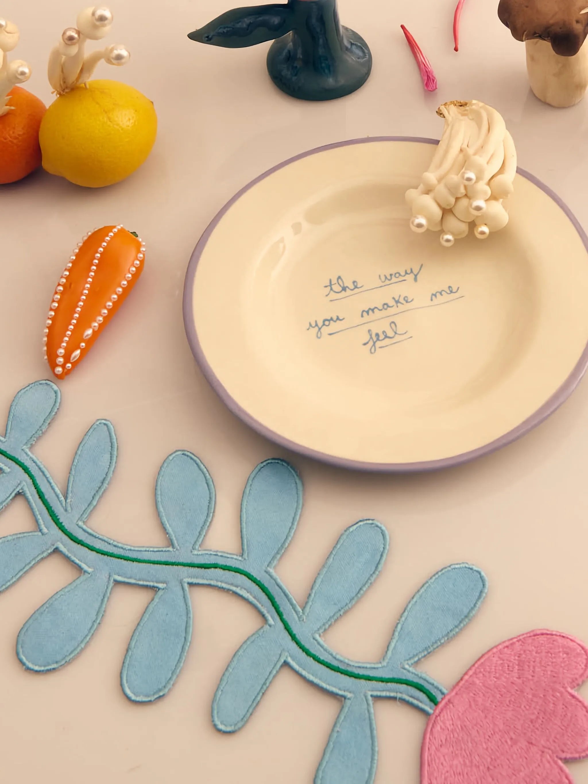 Way You Make Me Feel plate (20cm)