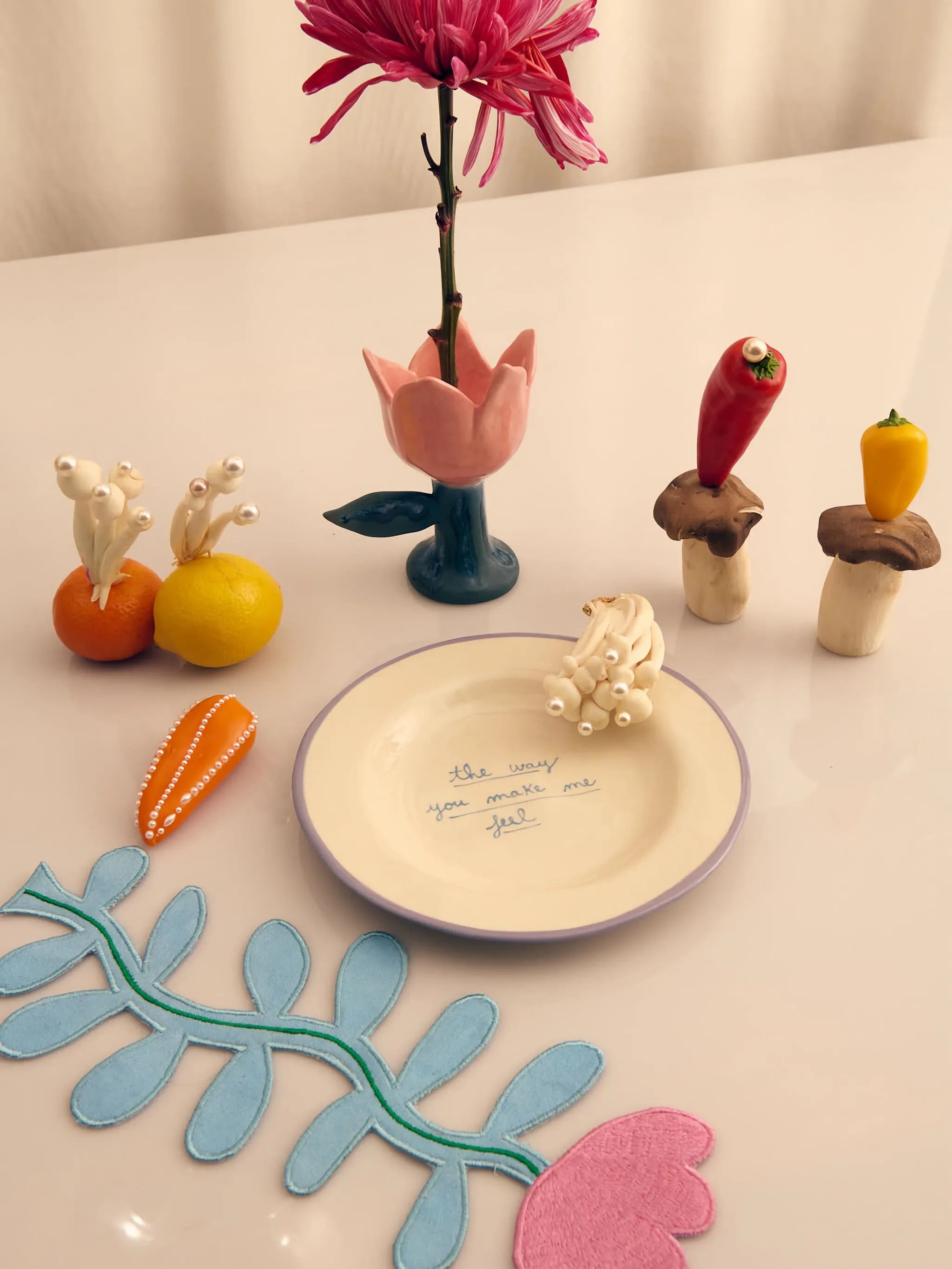 Way You Make Me Feel plate (20cm)